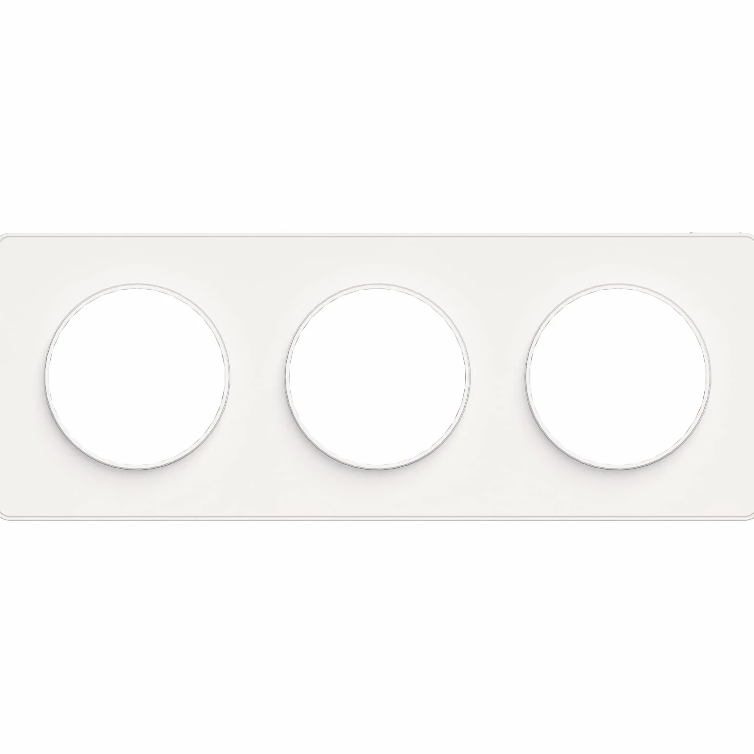 Schneider Electric s520806 ramka Touch 3 elementy, biała