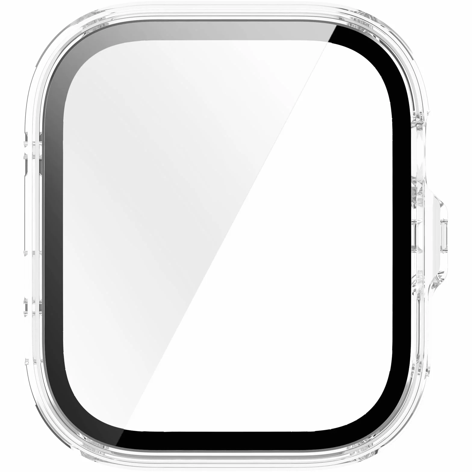 Etui ochronne FTRONGRT do Huawei Watch Fit 4 Pro, PC + folia, przezroczyste, odporne na zarysowania
