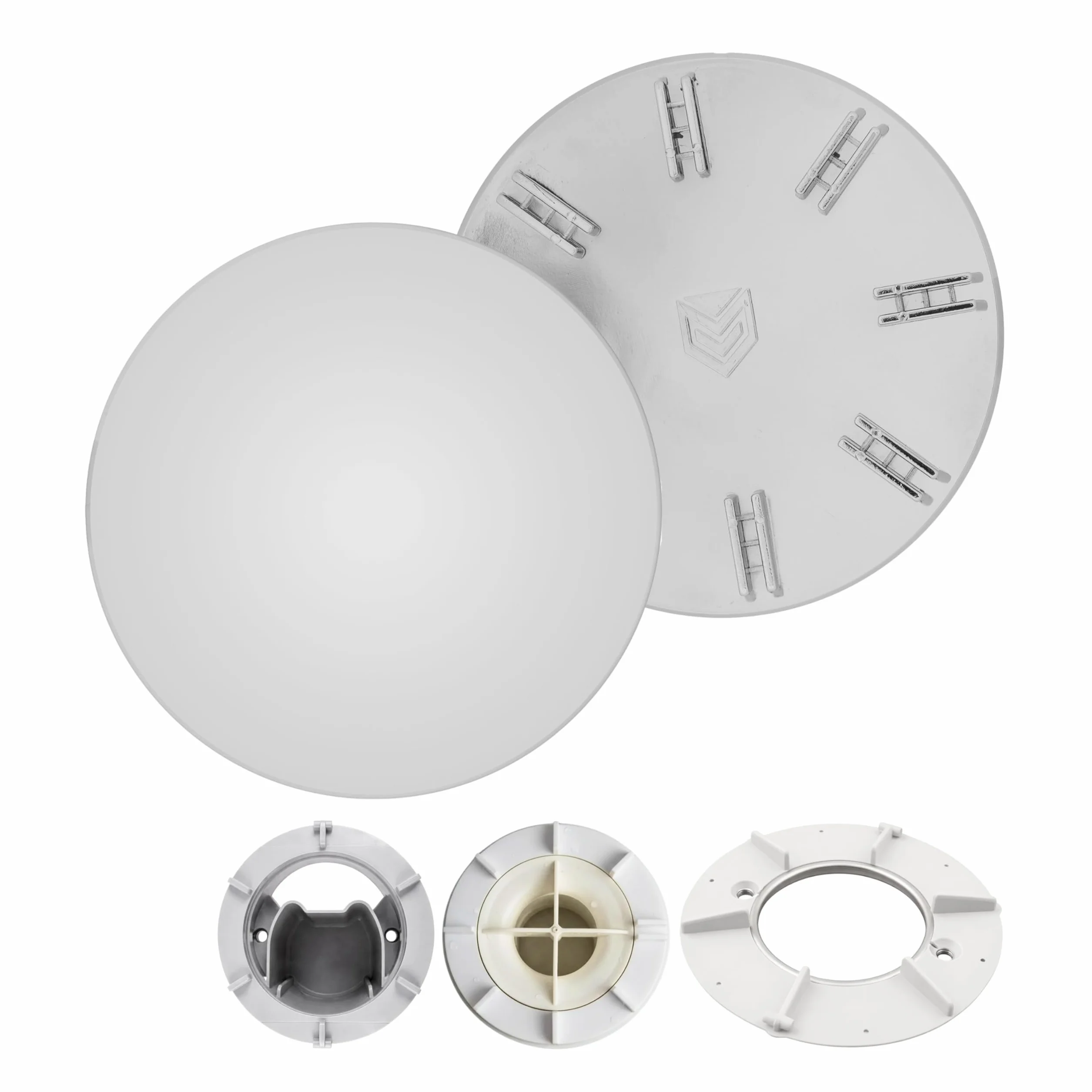 Your Day Mate Osłona odpływu prysznicowego, Ø 120 mm, kompatybilna ze starym zestawem odpływowym Viega Tempoplex i Roca, zamiennik modelu A503881000, 6956.0, 192 730, do brodzika prysznicowego