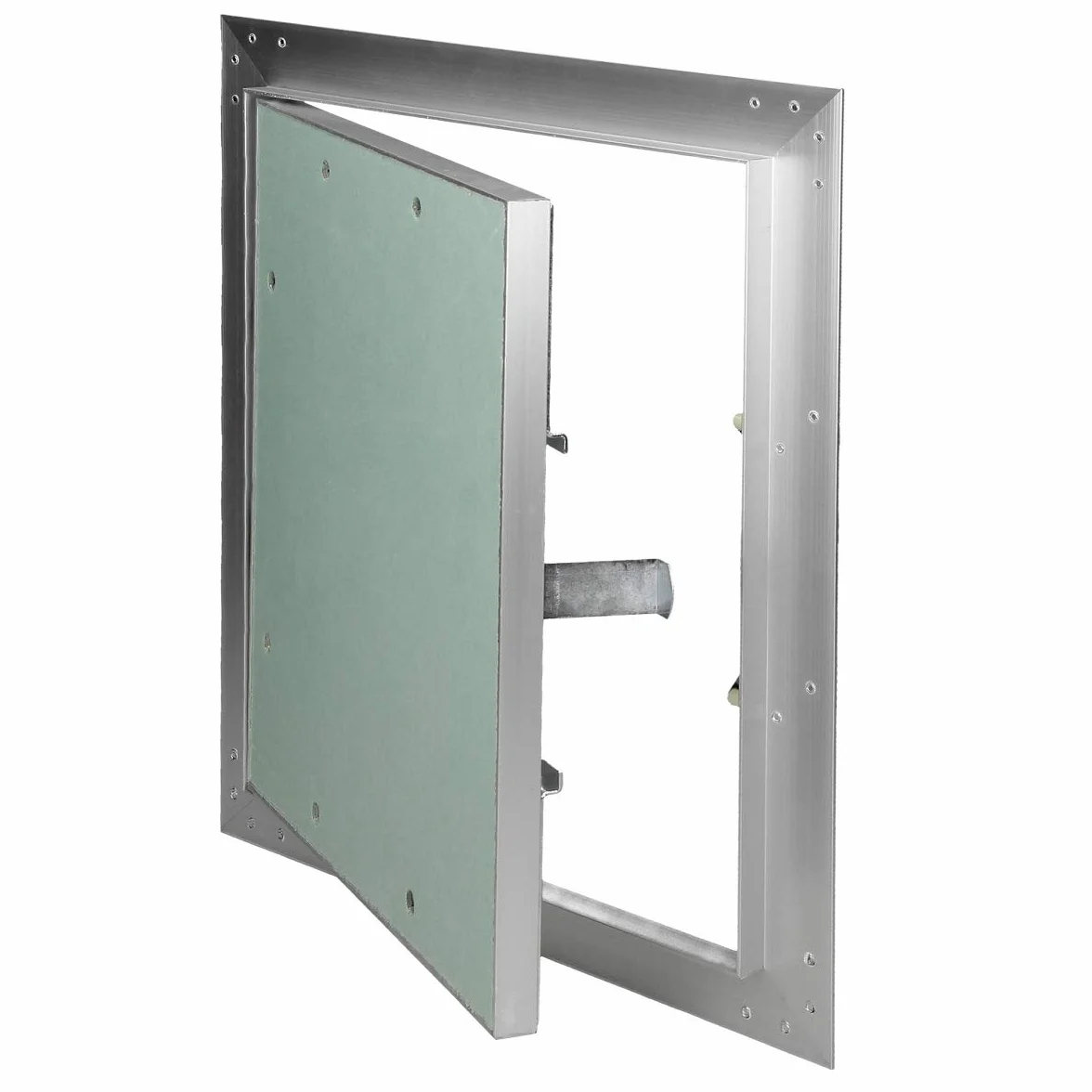 ECD Germany Panel dostepowy Drzwi dostepowe Wklad GK 250x300mm plyta gipsowo-kartonowa 12,5mm rama aluminiowa Dostep Drzwi konserwacyjne Klapa do czyszczenia Otwór konserwacyjny