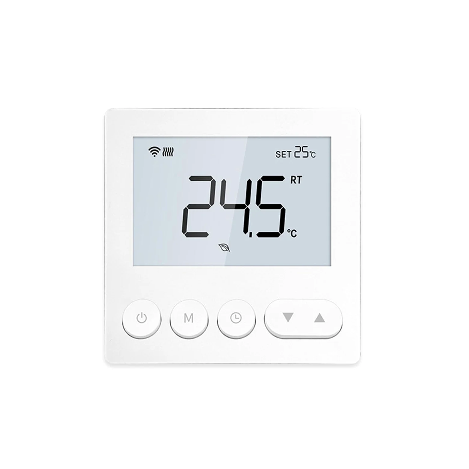 Termostat, 5 szt. Cyfrowy termostat centralnej klimatyzacji tygodniowy programowalny regulator temperatury