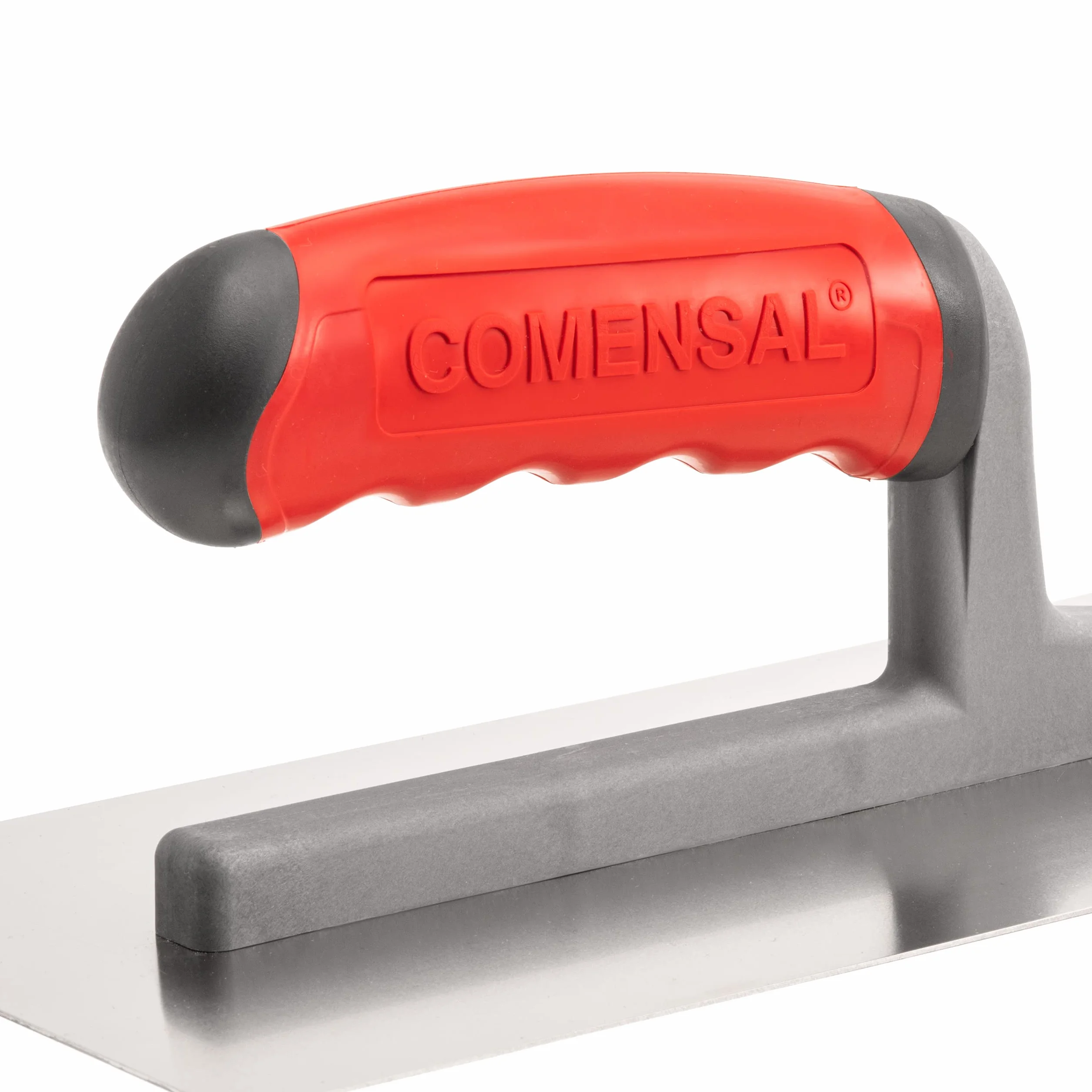 COMENSAL® Premium paca zębata ze stali nierdzewnej - profesjonalna paca zębata do wygładzania stal nierdzewna - paca zębata do układania płytek - szpachla zębata - Made in EU - ząbkowanie 4x4 mm