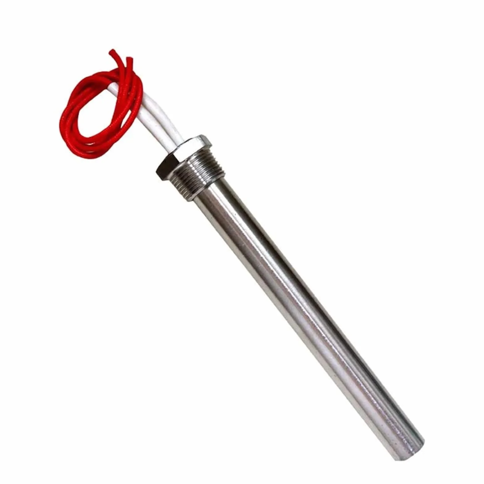 1 szt. grzałka kartuszowa 12 V 200 W/300 W – stal nierdzewna, gwint 3/4” zanurzeniowy do 3D/samochodów/przetwórstwa żywności(200W 20x150mm)