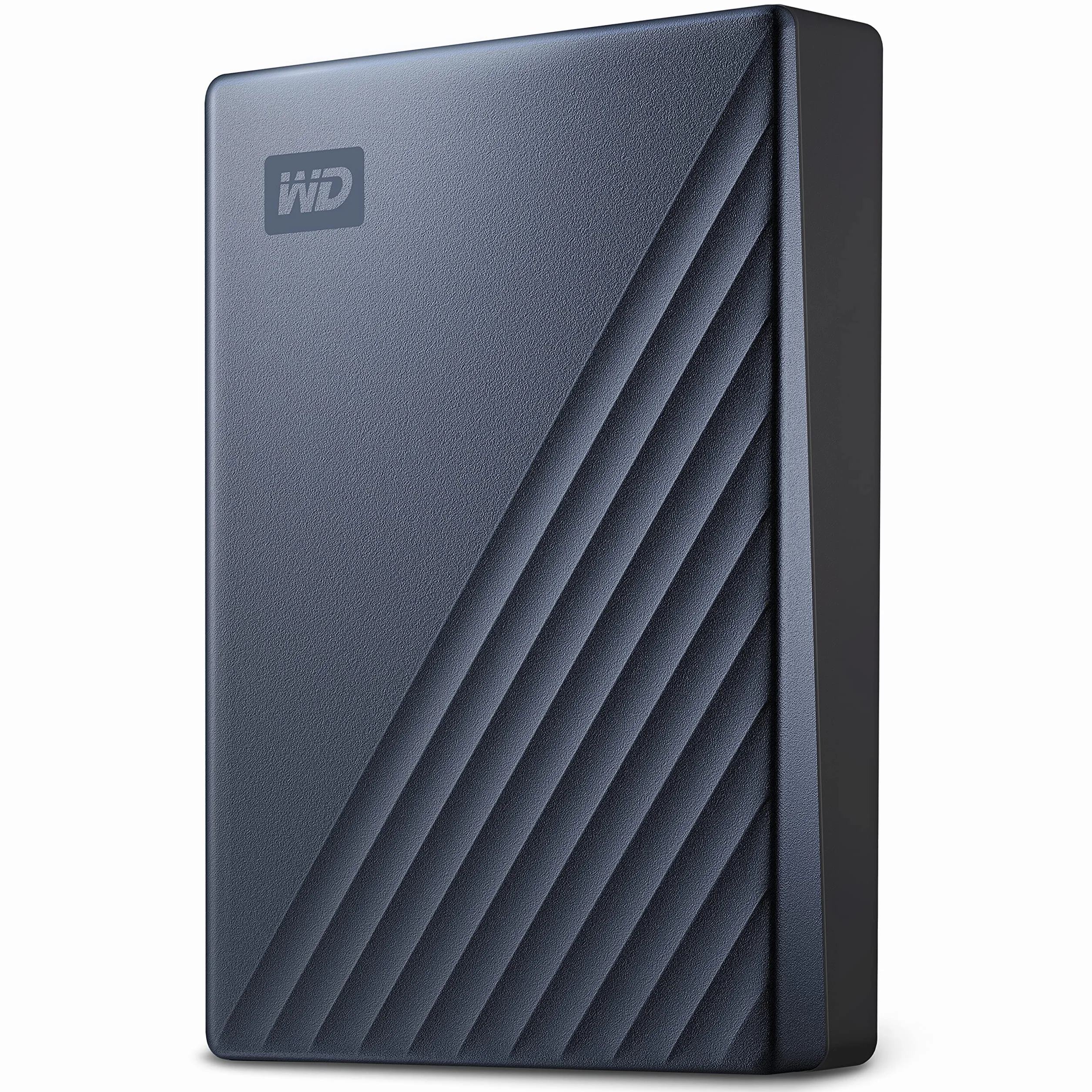 WD 2TB My Passport Ultra Portable HDD USB-C with software for device management, backup and password protection - Blue, Works with PC, Xbox X, Xbox S, PS4 and PS5