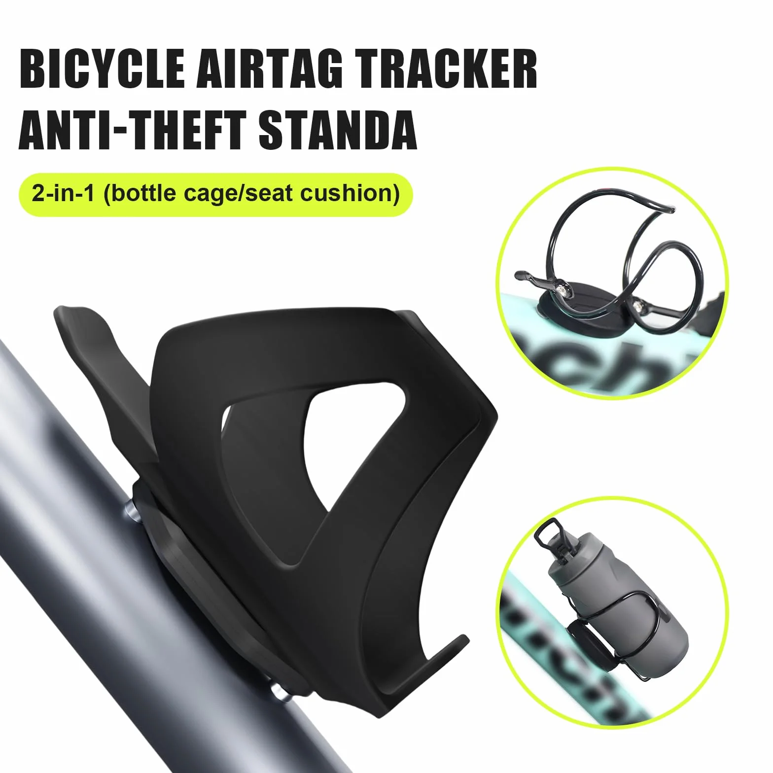 Samsung Smart Tag 2 GPS Tracker uchwyt do rower elektrycznego i roweru gorskiego – bezpieczny uchwyt tracker do Cube