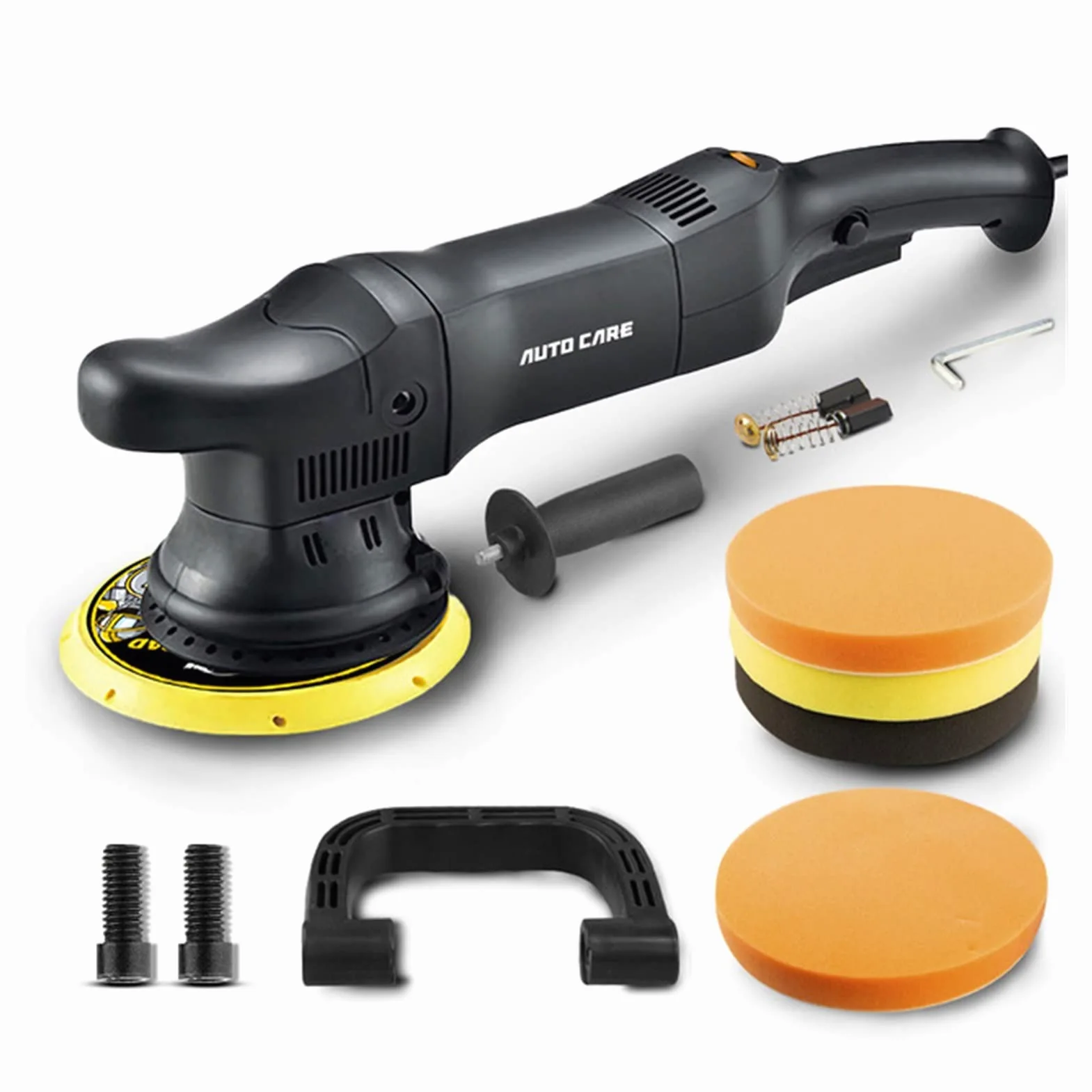 700W samochodowy maszyny do polerowania DA 6inch 21mm Orbit Dual Action Polisher Variable Speed ​​Auto Sander Polerowanie Woskowanie maszyn ,Wysoka wydajność(With 30mm pad)