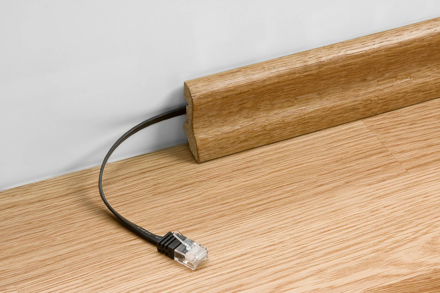 1aTTack.de Kabel płaski CAT5 CAT 5 10 m | biały - 1 sztuka | 10/100/1000 Mbit/s | kabel sieciowy LAN | płaski | wąski | kabel krosowy | wstążka | kabel LAN