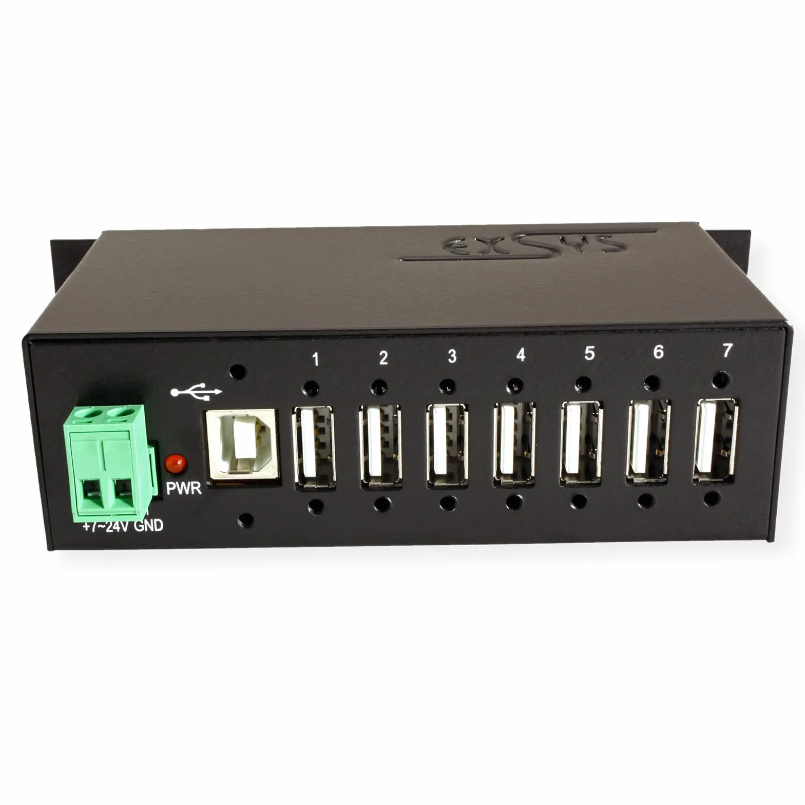 EXSYS EX-1177HMV koncentrator sieciowy (7-portowy, USB 2.0)