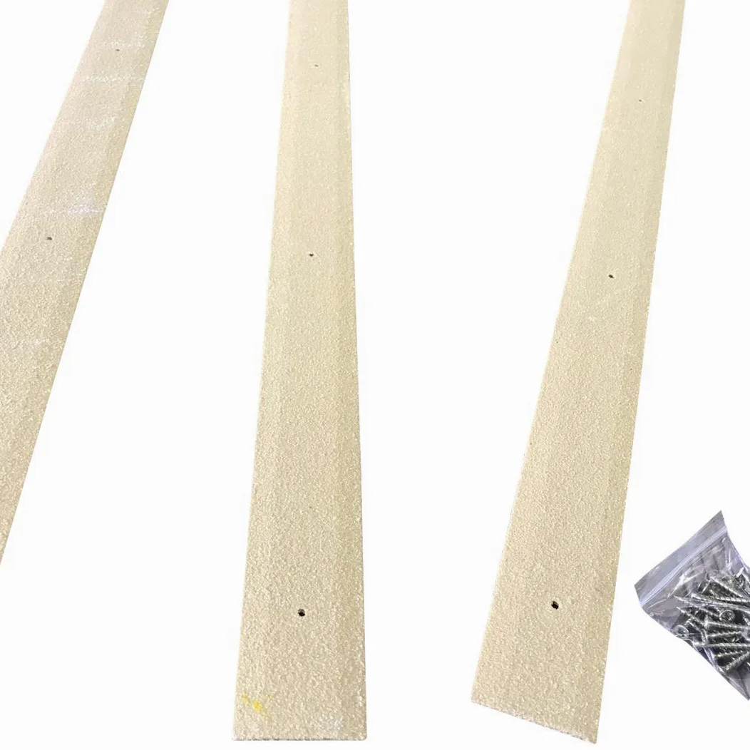 Opakowanie 20 szt. antypoślizgowych pasków tarasowych 1000 mm szerokości 50 mm x 1000 mm (beżowe)