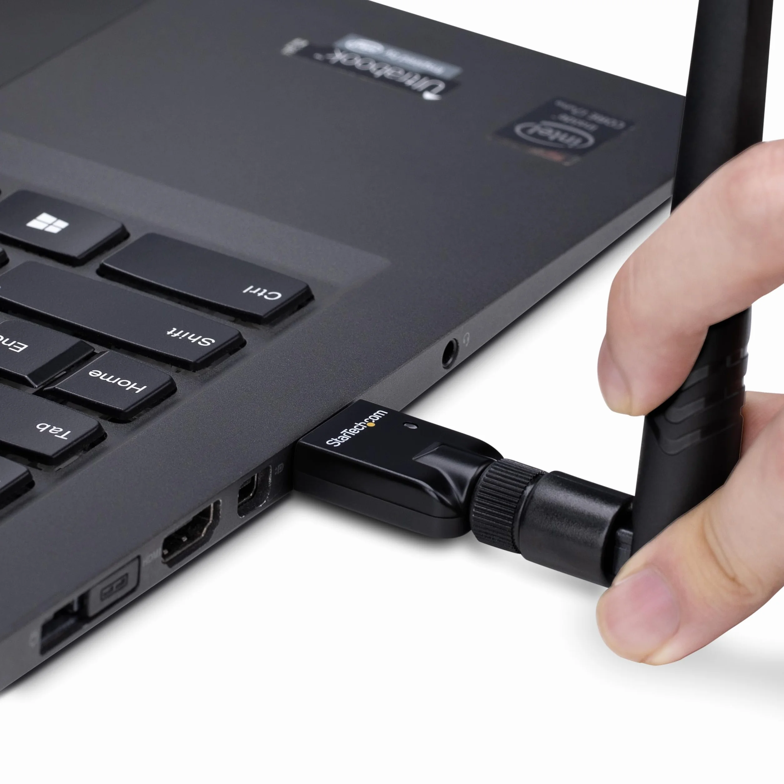 StarTech.com Adapter USB Bluetooth 5.3 Class 1 do PC, dalekosiężna łączność z klawiaturą, myszą, strumieniowym audio