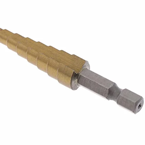 Wiercenie stopniowe bity 3-12mm powlekane wiertła stopniowe Wiertła sześciokątne Wiertło Wiertło do metalu Elektronarzędzie