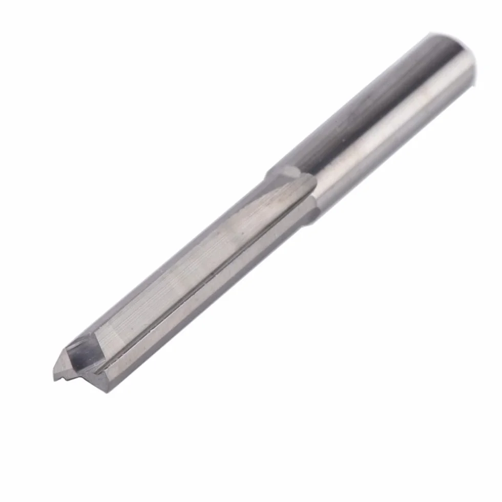 1 szt. 2-ostrzowy frez prosty do rowków - frez trzpieniowy z węglika wolframu do routera CNC - rozmiary trzpienia od 3,175 mm do 8 mm(ST2F-D10.0-L52)