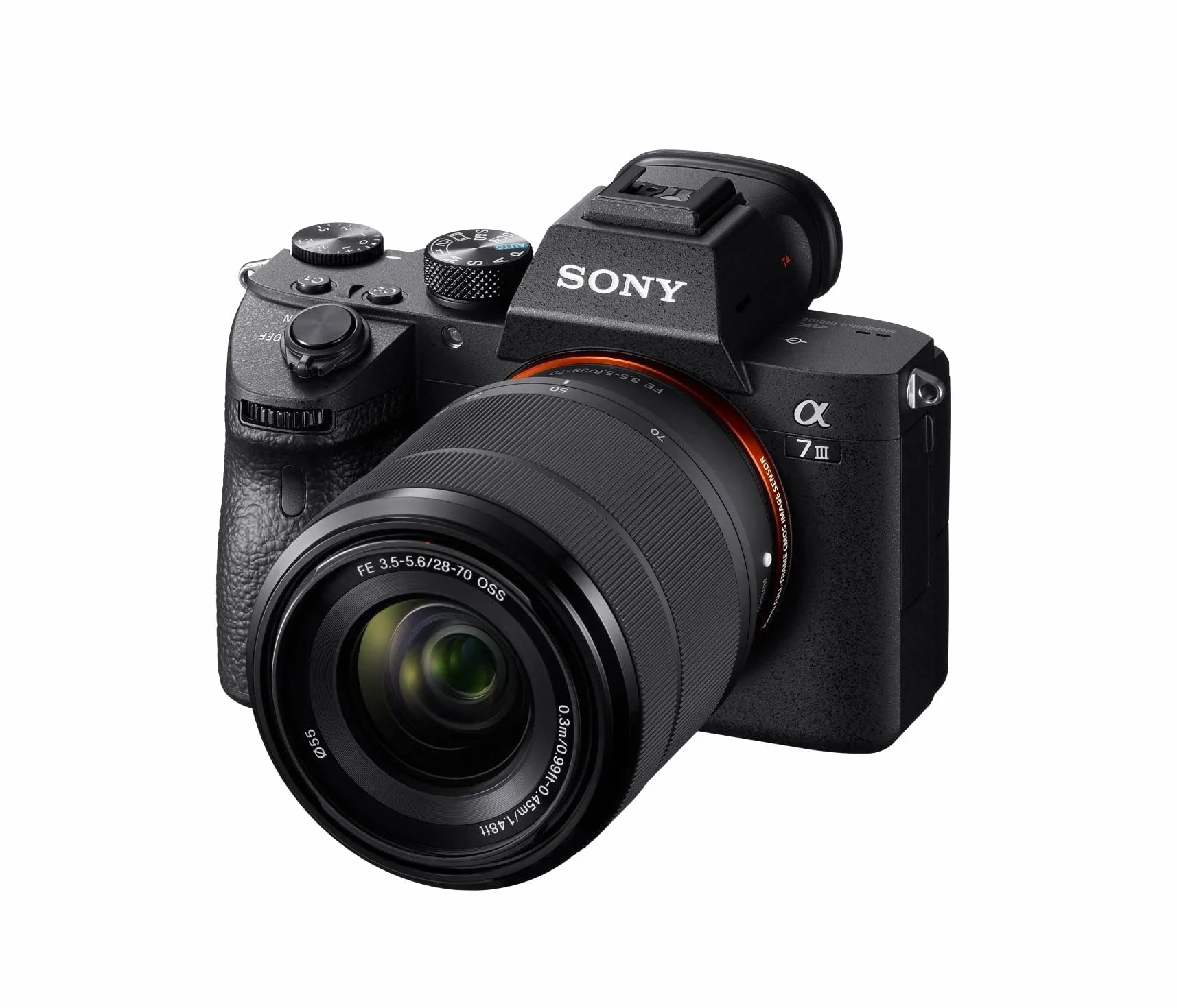 Sony Alpha 7 III Aparat Bezlusterkowy 24.2 MP Czarny ILCE7M3KB.CEC