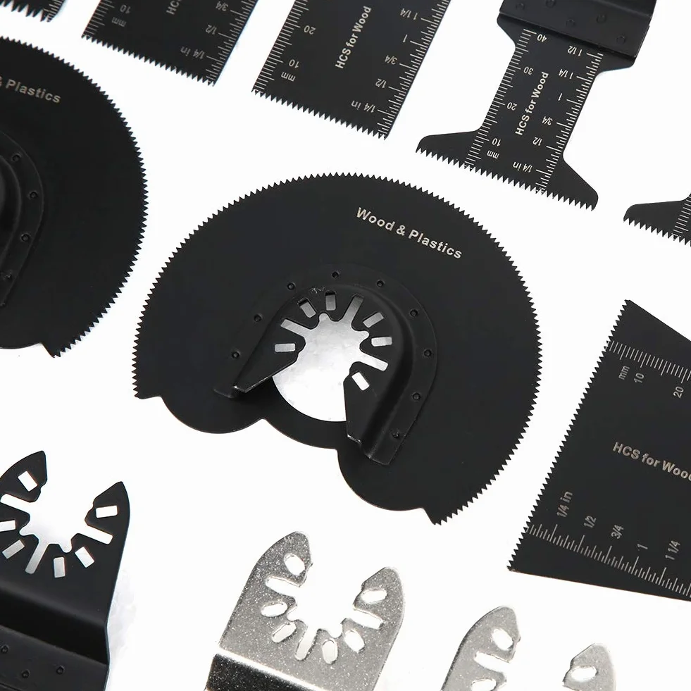 Ostrza Multitool 18 Sztuk, Brzeszczot Oscylacyjny, Akcesoria do Narzędzi Oscylacyjnych kompatybilne z Fein