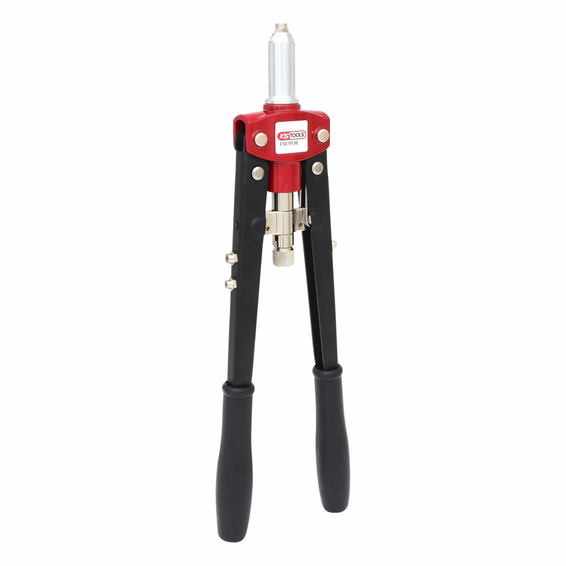 KS Tools 150.9530 Reczne szczypce do nitowaniaz dlugim ramieniem, 410mm
