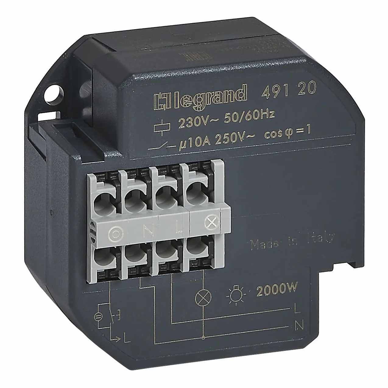 Legrand LEG93005 przełącznik udarowy, 230 V, 10 amperów