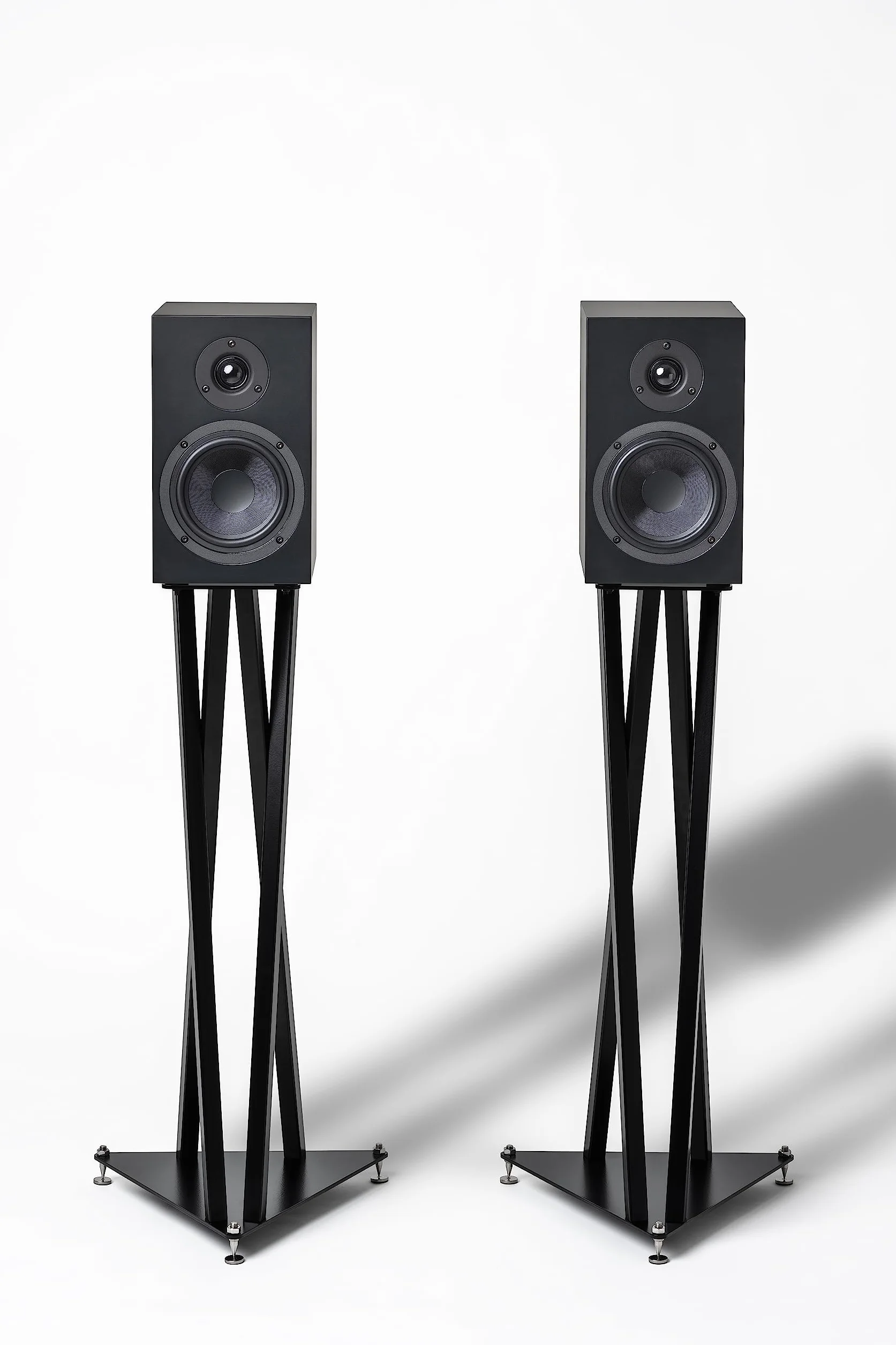 Pro-Ject Tristand stojak na głośniki ze stali regulowanej wysokości para stereo czarna