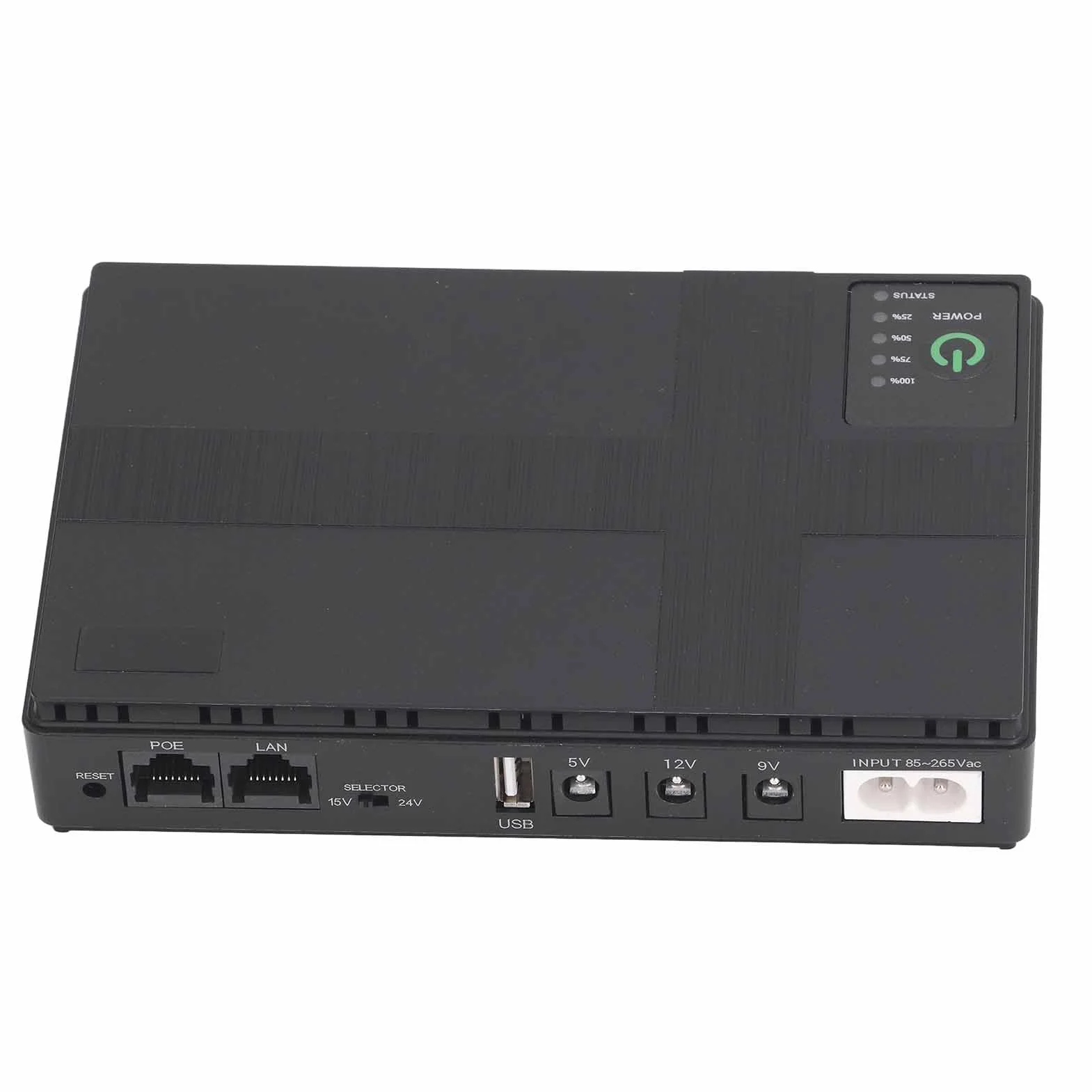 Mini UPS Battery Backup 10400mAh 18Wh DC 12V 9V 5V 2A do routera