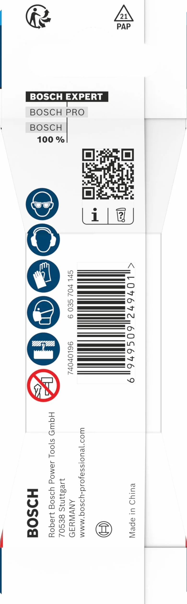 Bosch 1x Adapter do powiększania otworów EXPERT (Ø 11 mm,)