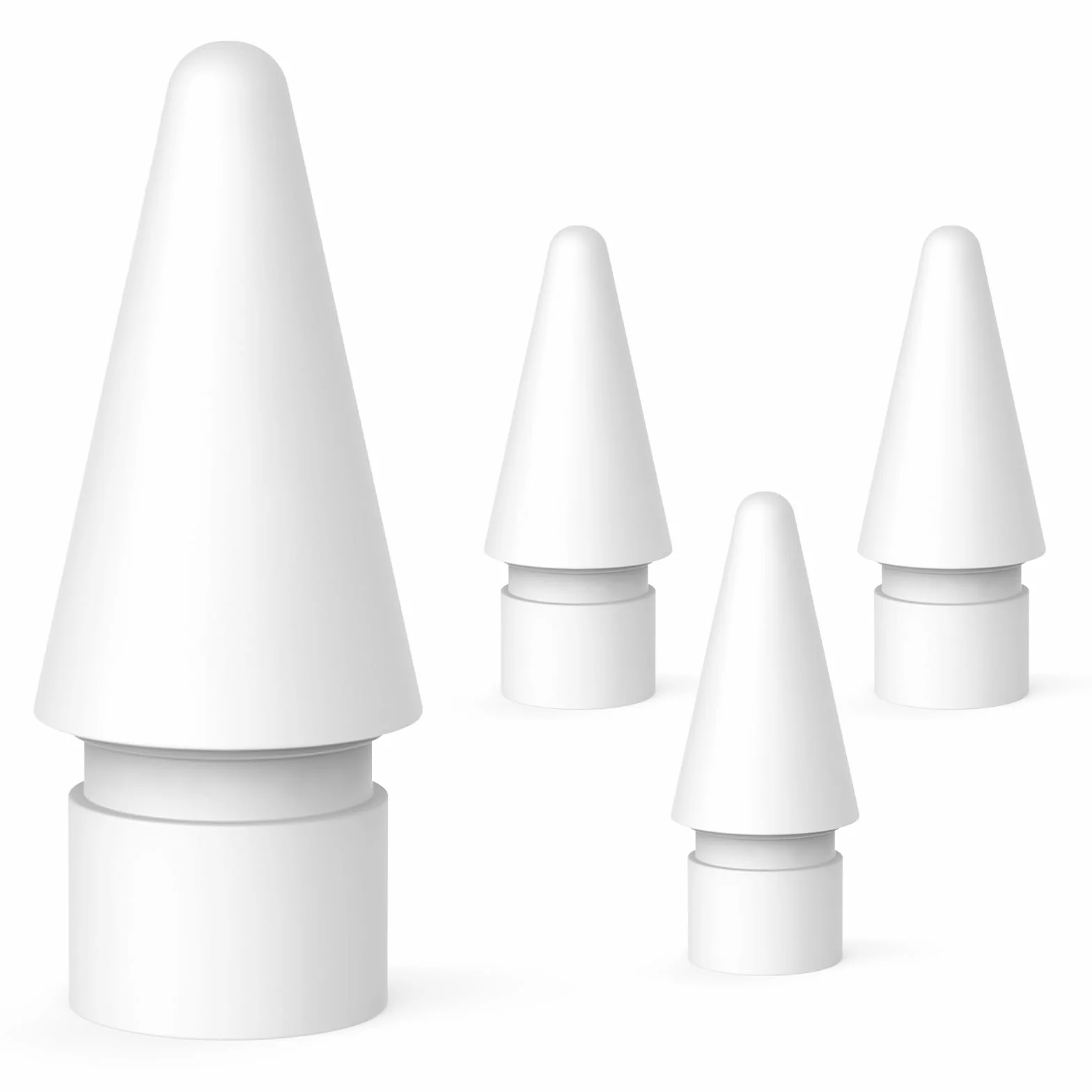 Końcówki zamienne do Apple Pencil 1/2/Pro Generation 4 sztuki