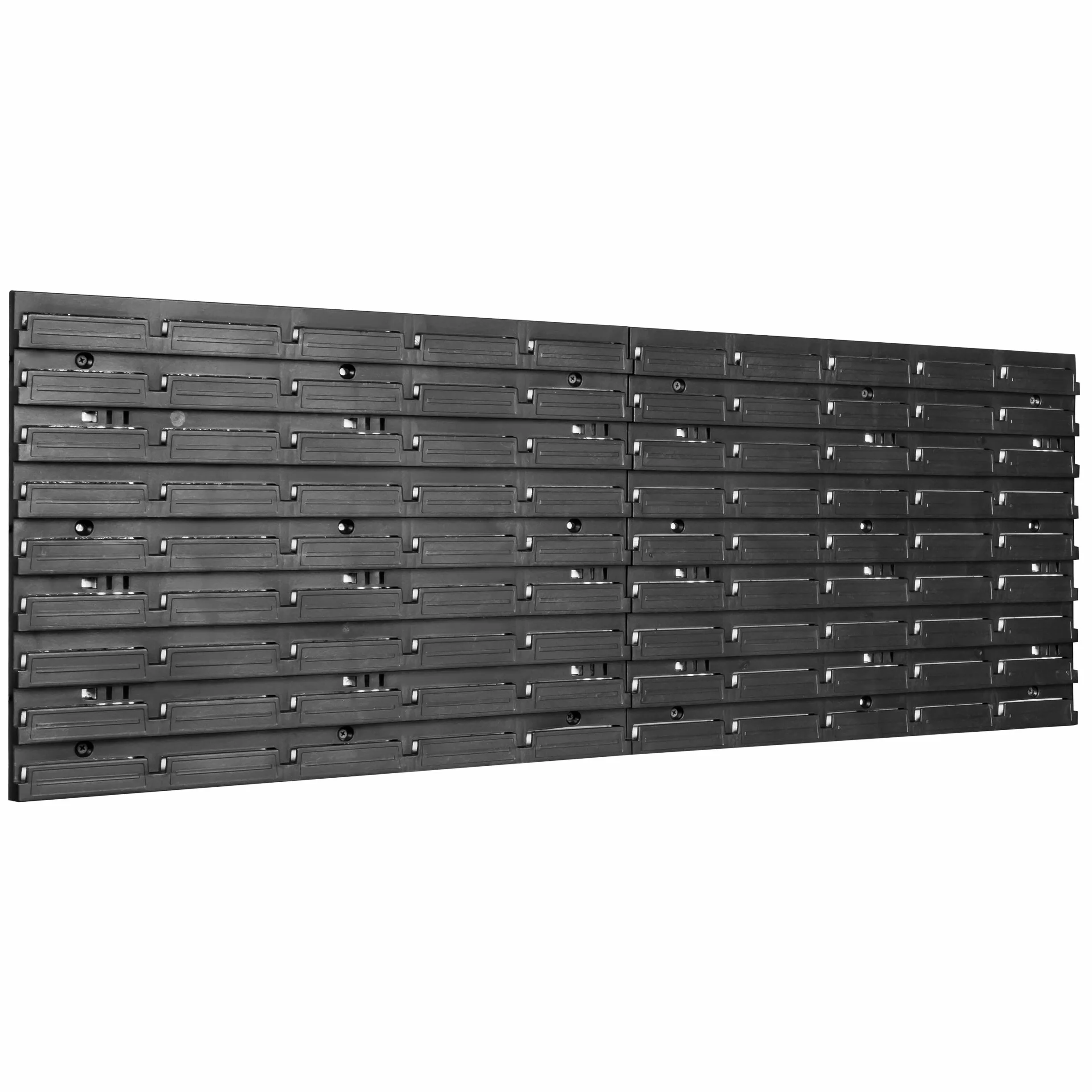 Regał ścienny, 1152 x 390 mm, możliwość układania w stos, regał wiszący, bardzo mocne panele ścienne, regał rozszerzany, regał warsztatowy