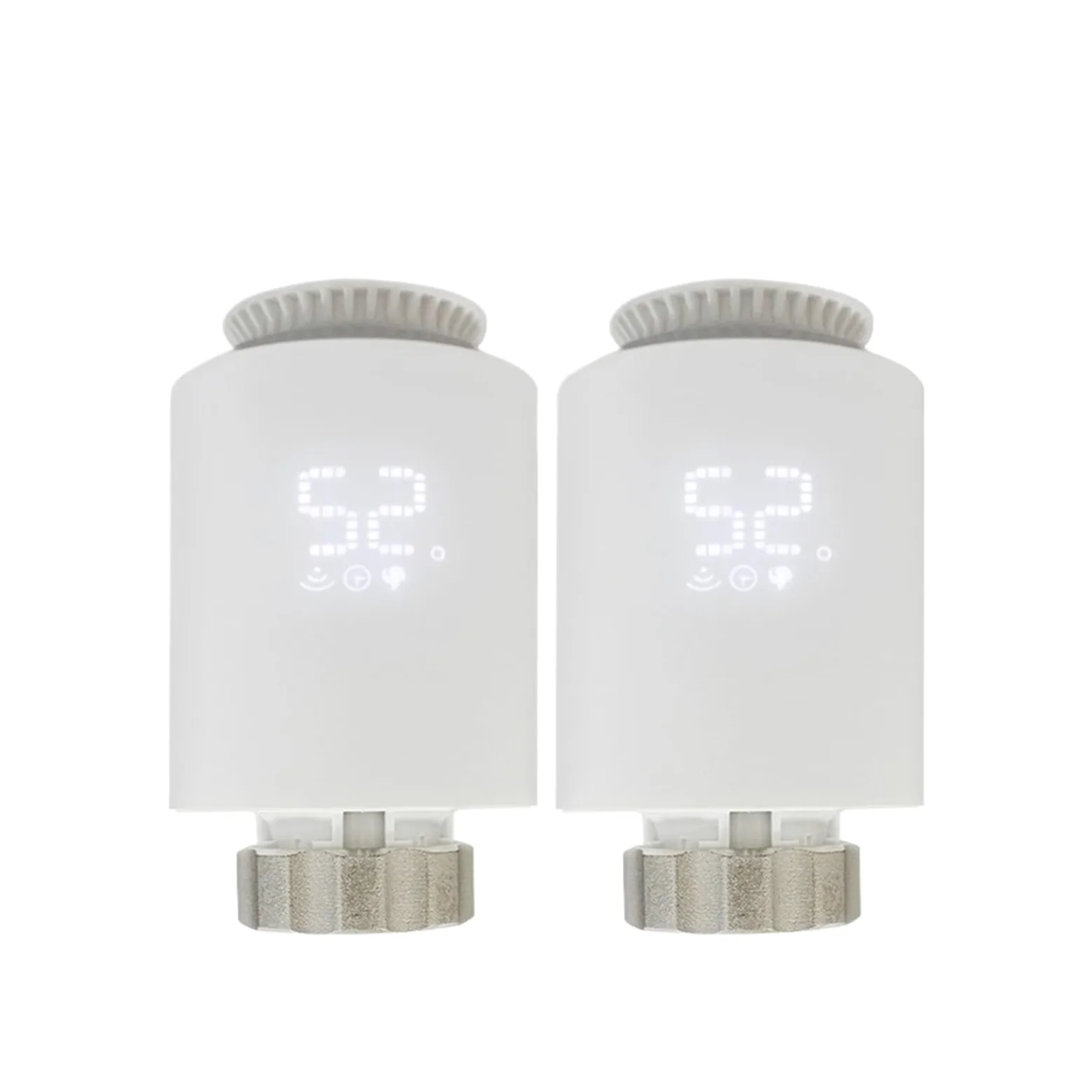 Tuya Smart ZigBee 3.0 Termostatyczny Zawór Grzejnikowy TRV Zigbee Regulator Temperatury OszczęDza Energię I Koszty Ogrzewania(ME167 2PCS)