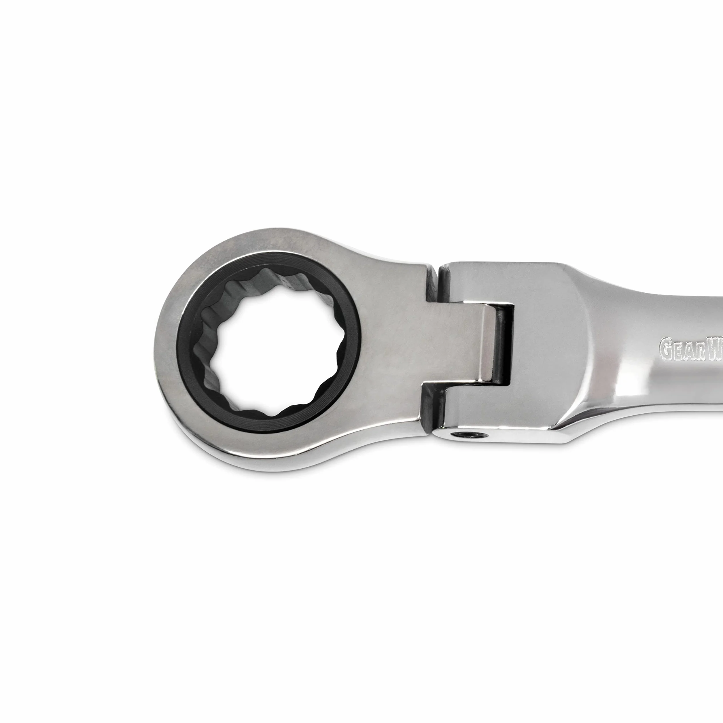 GearWrench Zestaw kluczy płasko-oczkowych 7 szt. 12 Pt. Stubby Flex Head, SAE - 9570