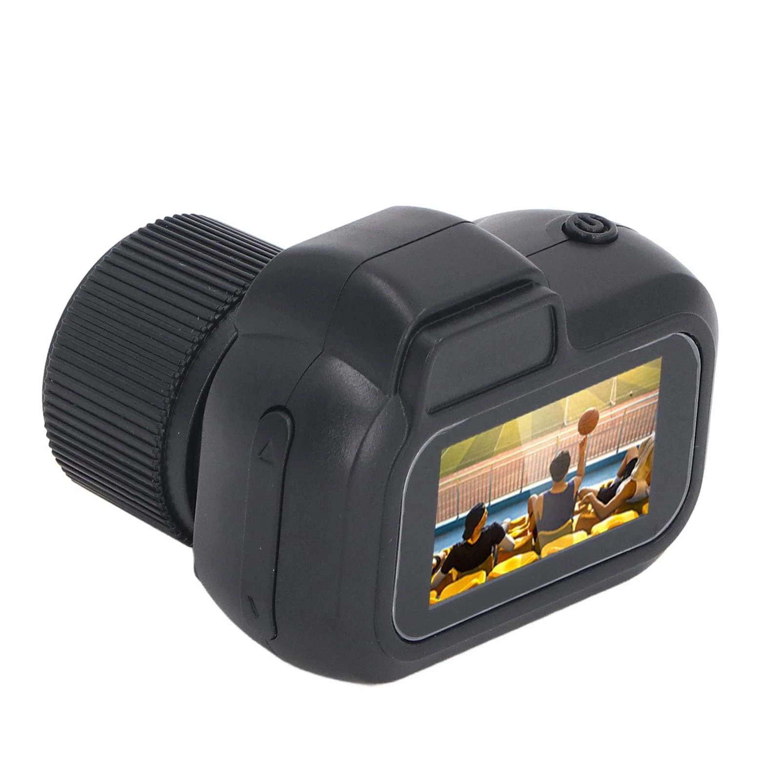 Aparat Cyfrowy 2 MP dla Początkujących, Mini Kamera Wideo 1080P, Mała Kieszonkowa Kamera z Kolorowym Ekranem, Pasek na Nadgarstek, Czas Pracy Baterii 100 Minut dla Nastolatków,