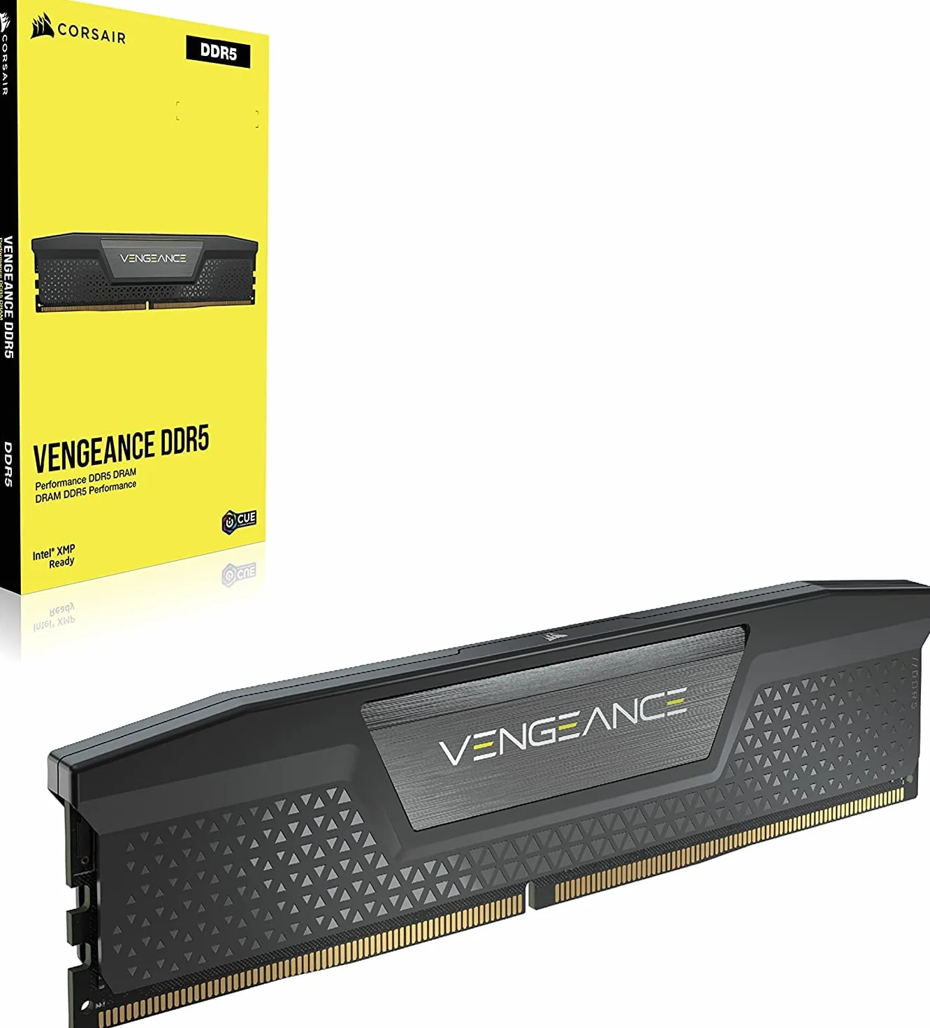 Corsair VENGEANCE DDR5 32GB 6400MHz C32 Pamięć RAM Intel Czarna