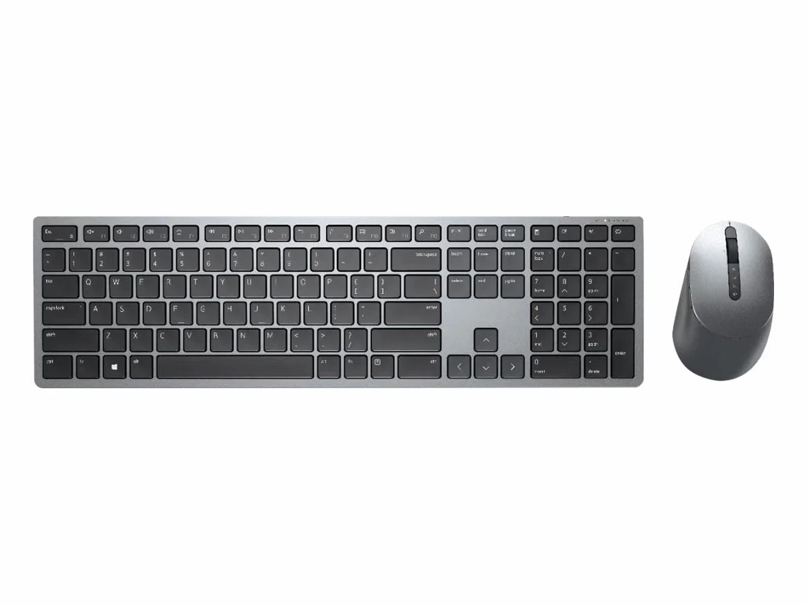 Dell KM7321W Bezprzewodowy Zestaw Klawiatury i Myszy US International QWERTY Czarny