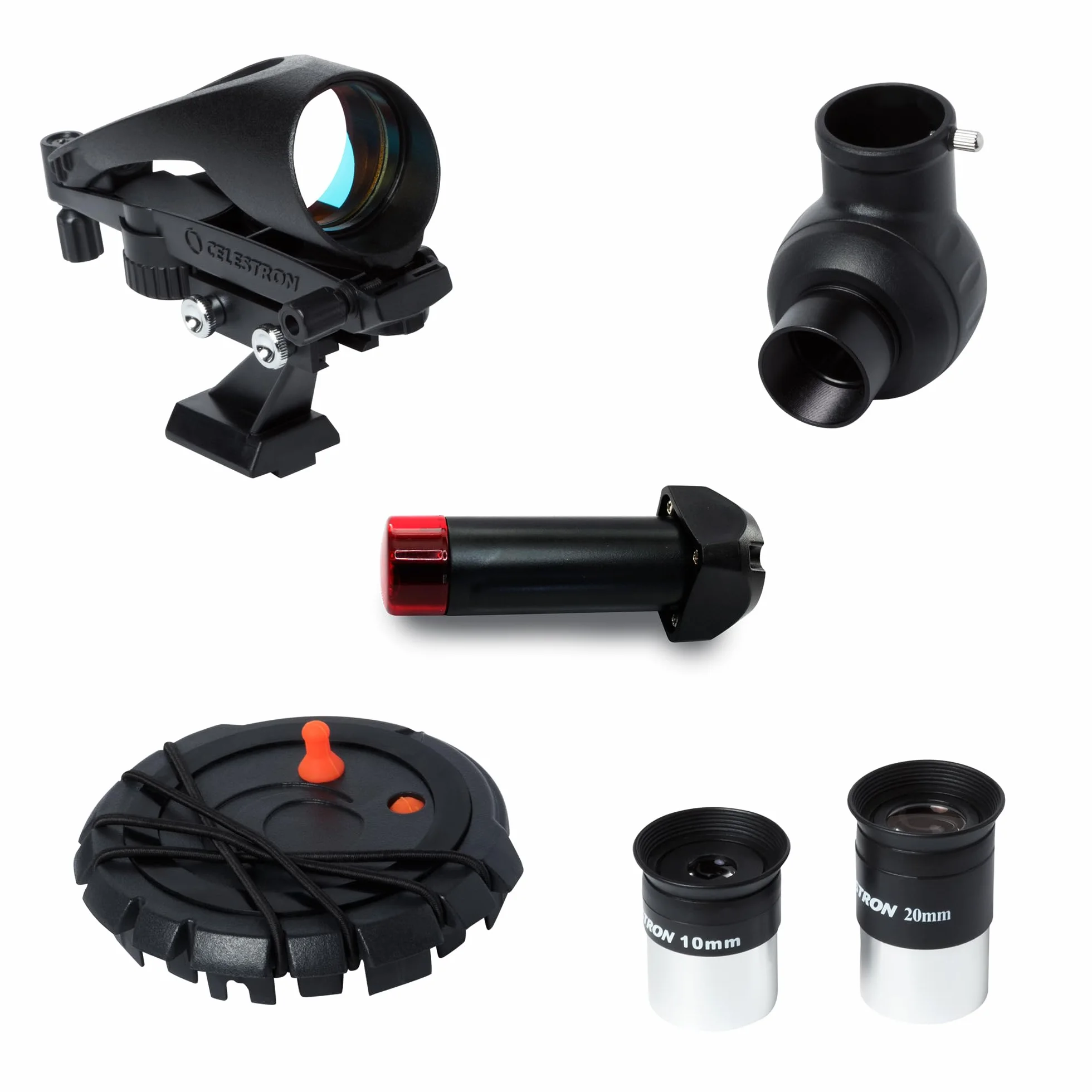 Celestron Inspire 100AZ Teleskop refrakcyjny z adapterem do smartfona niebieski