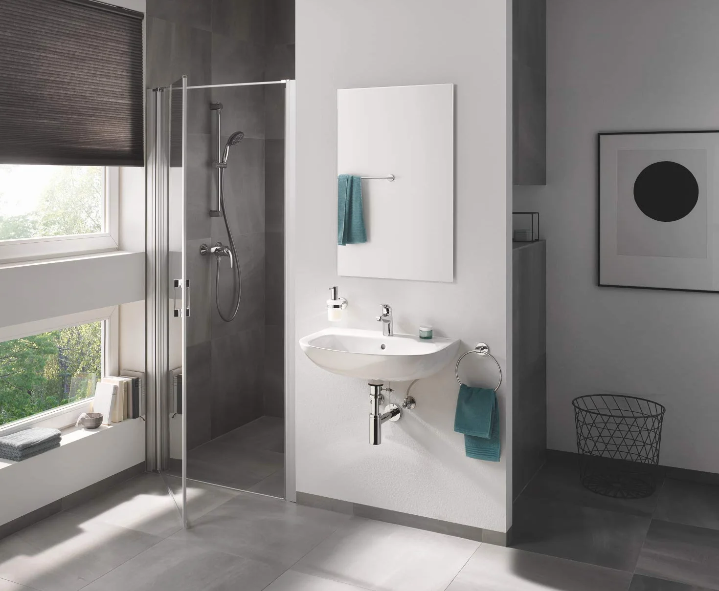 Grohe Bau Cosmopolitan wieszak na ręcznik kąpielowy, 1 sztuka, 40459001