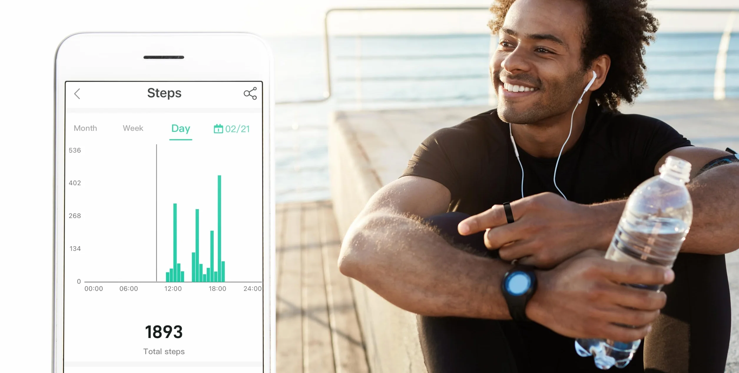 Bemi Revo Smart Ring Wodoodporny Pierścień Fitness Bluetooth 5.2 Monitorowanie Aktywności Stal Nierdzewna Czarny 17