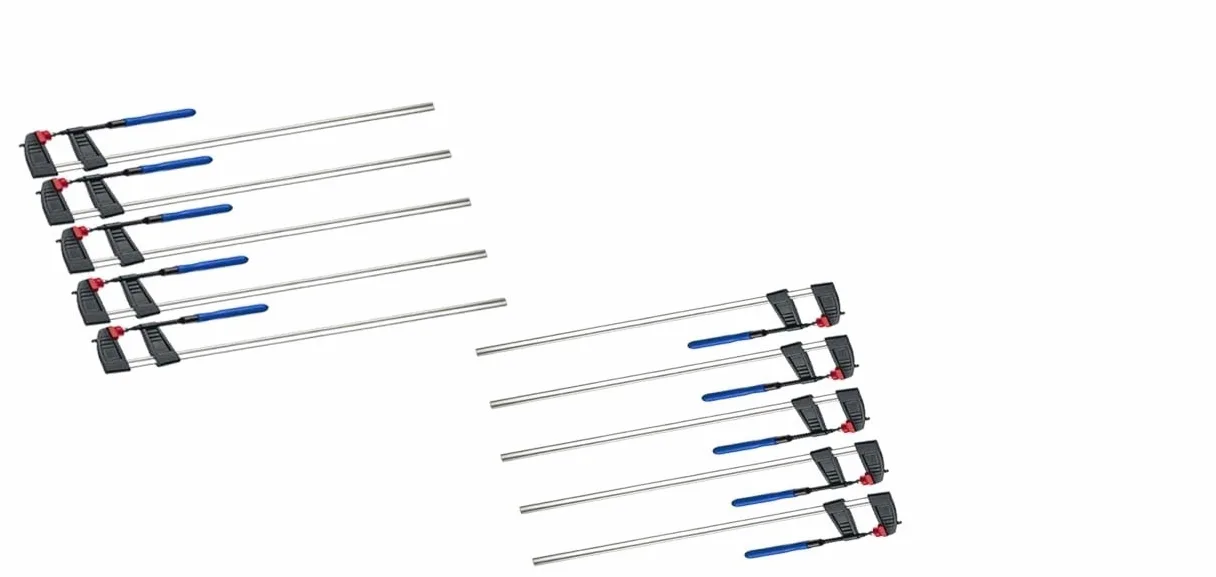 10 x ścisk stolarski 500 x 120 mm zacisk zaciskowy zacisk szybkomocujący