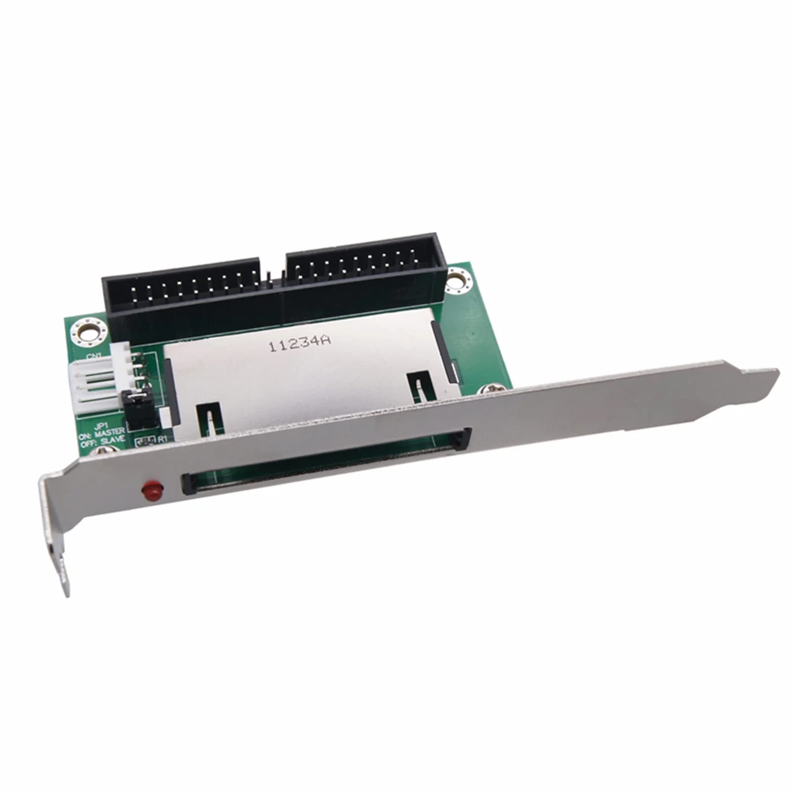 WANGCL CF Card Adapter CF to IDE 40-pinowy konwerter IDE 3,5 cala męski adapter z uchwytem PCI