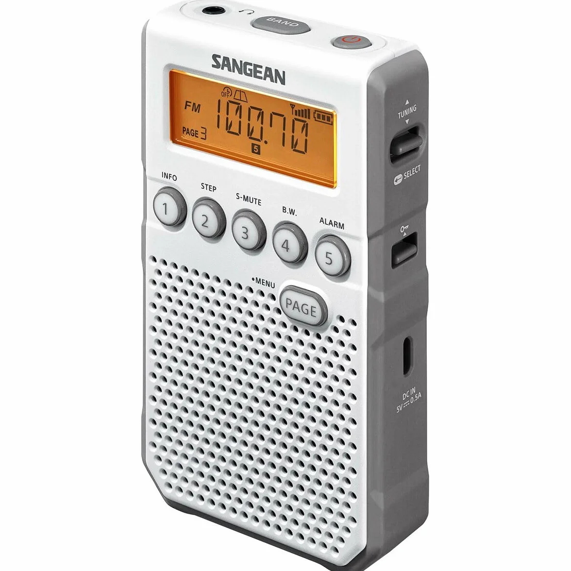 Sangean DT 800 biały + BATT