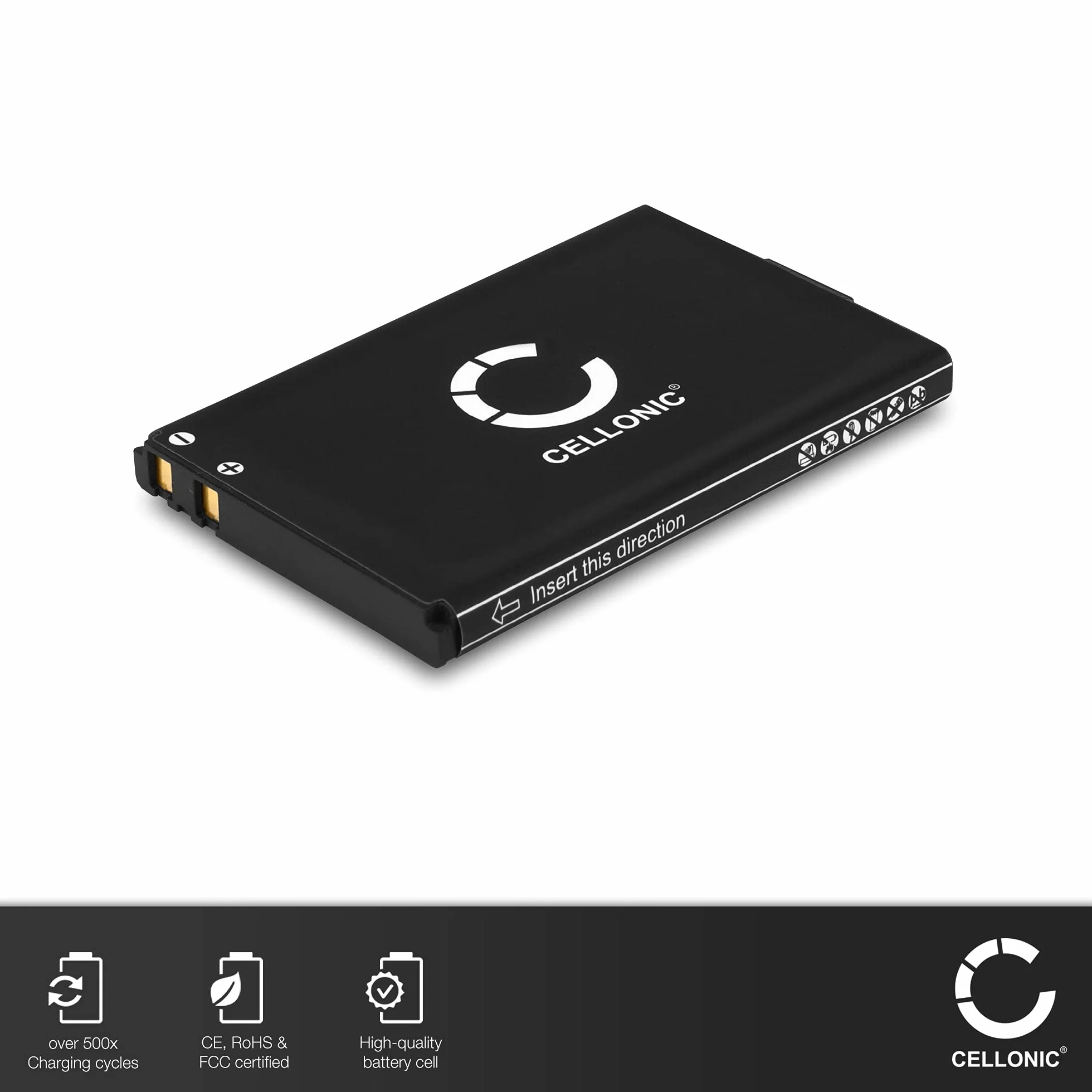 CELLONIC® Bateria Y6300L 700mAh Kompatybilny z TORC Blinc G2, Oneal, RF-730, RF710, RS-980, RT-712, RX-960, V200, VCAN