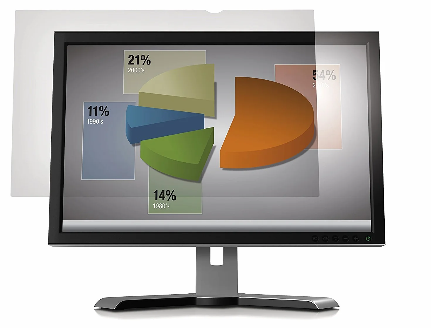 3M Filtr przeciwodblaskowy AG220W1B panoramiczny monitor 22" (16:9)