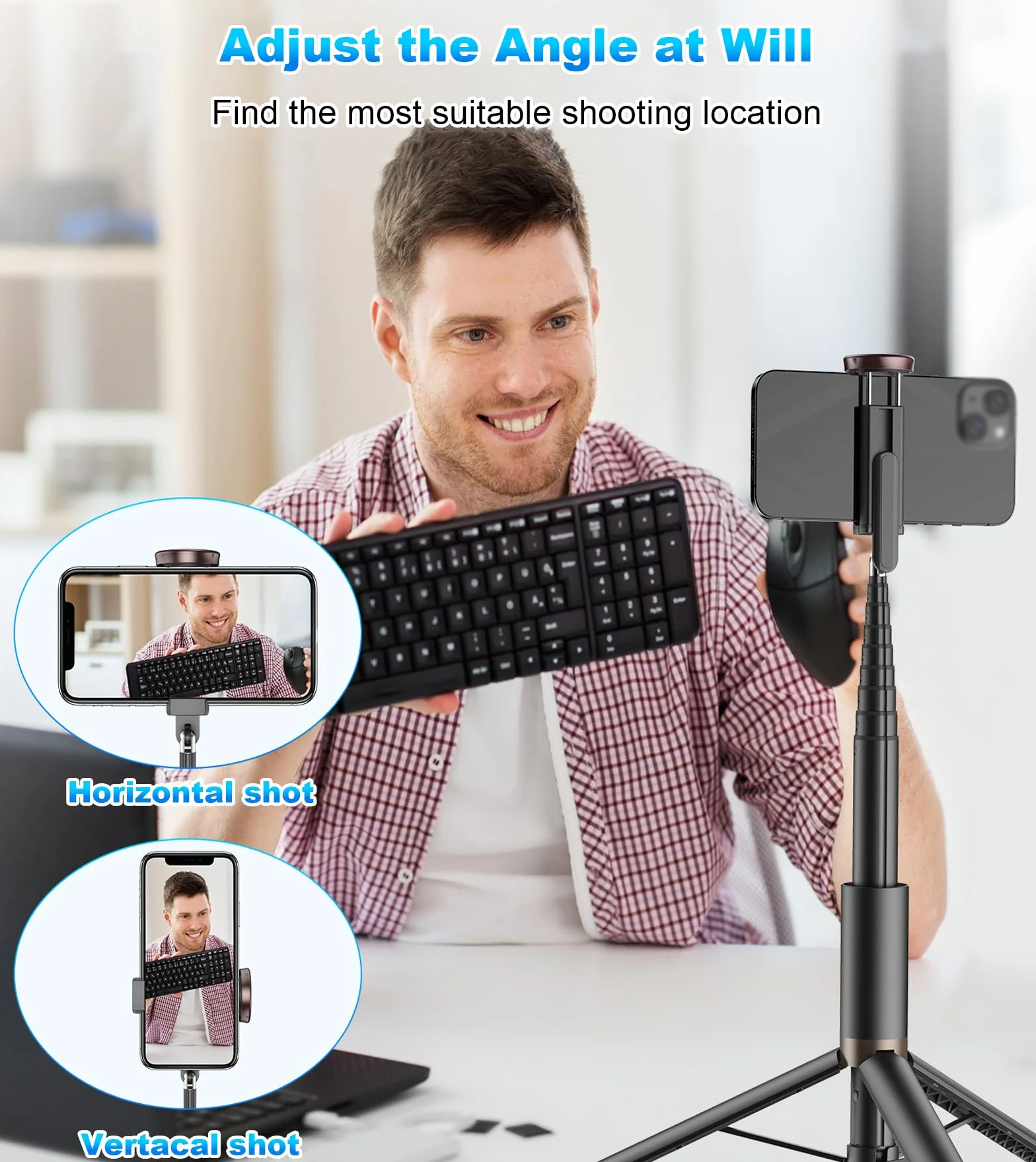 TONEOF Magnetyczny stojak na telefon do samochodu 202MAX170BK