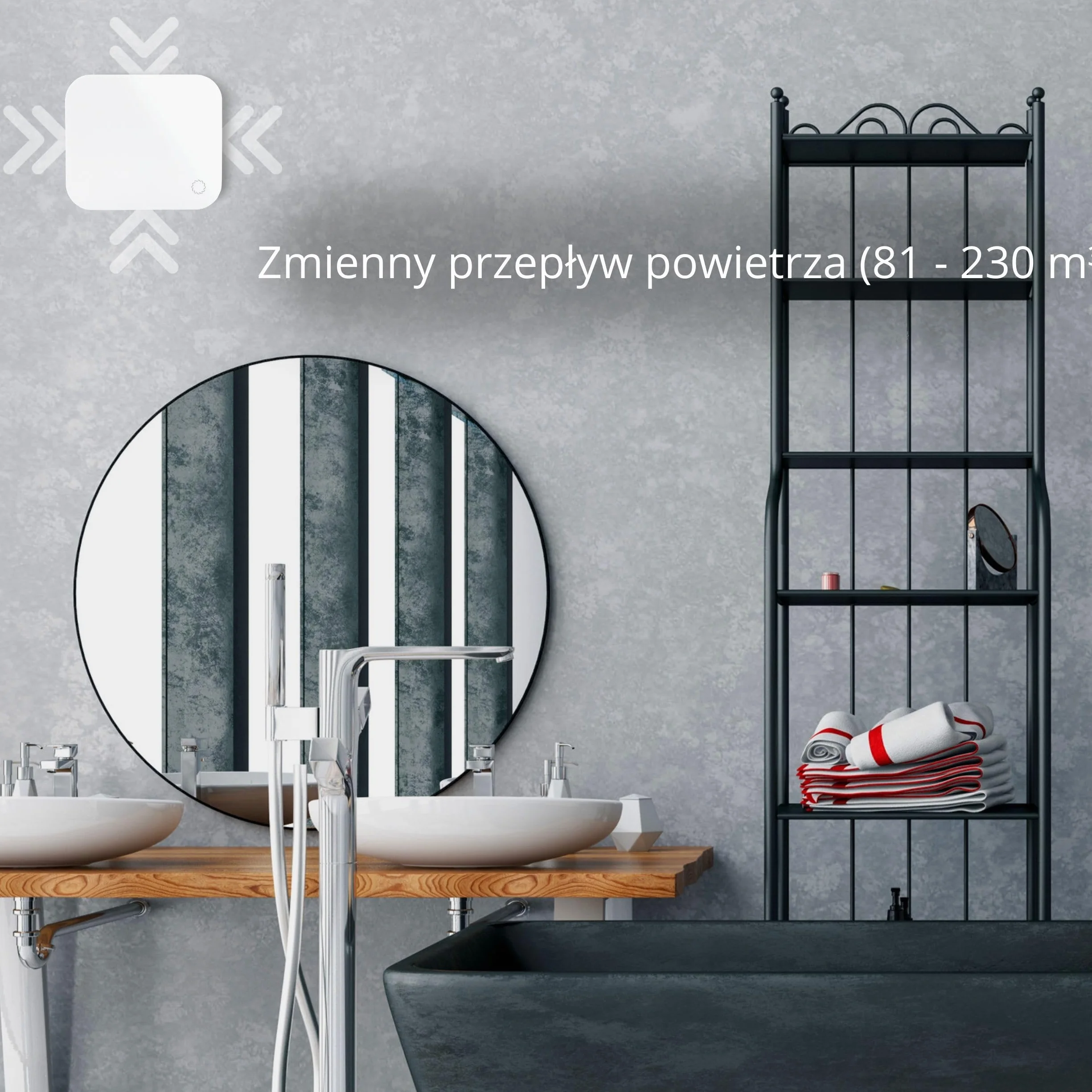 Turbionaire Trend Plus 150 Wm – Wentylator Łazienkowy I Kuchenny, Pilot, 7 Prędkości + Boost, Silnik Dc, Timer, Cichy, Zawór Zwrotny, Ø150 Mm, Gwarancja 3 Lata.