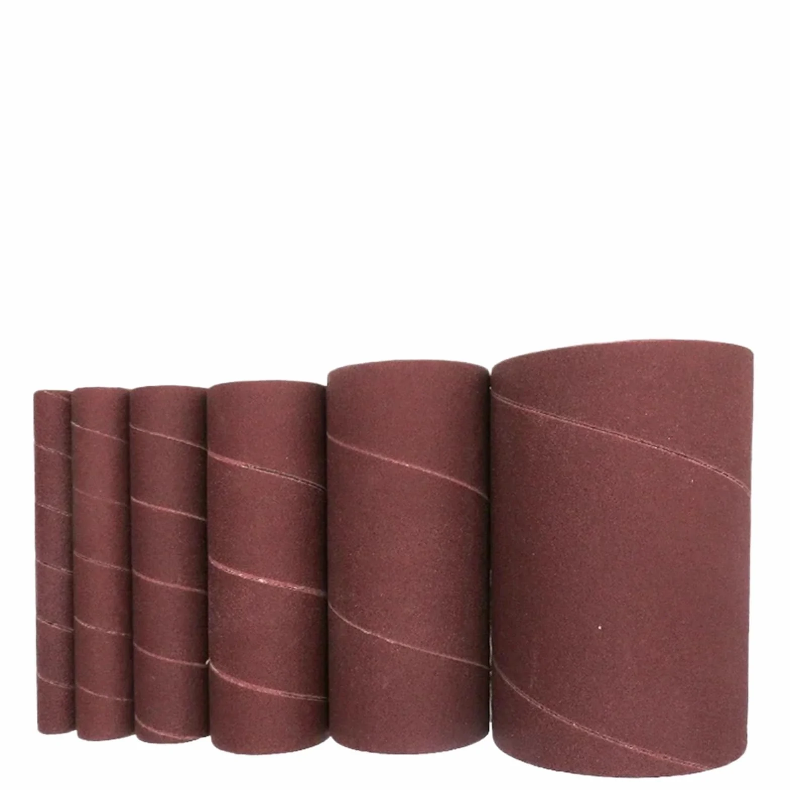 6 Pack Belt Sander Paper Grit: 80/120/240 | 1/2 ″ 3/4″ 1″ 1.5″ 2 ″ 3 ″ Assorted Grit Sandpaper for Metal Woodworking Polishing(3 inch)