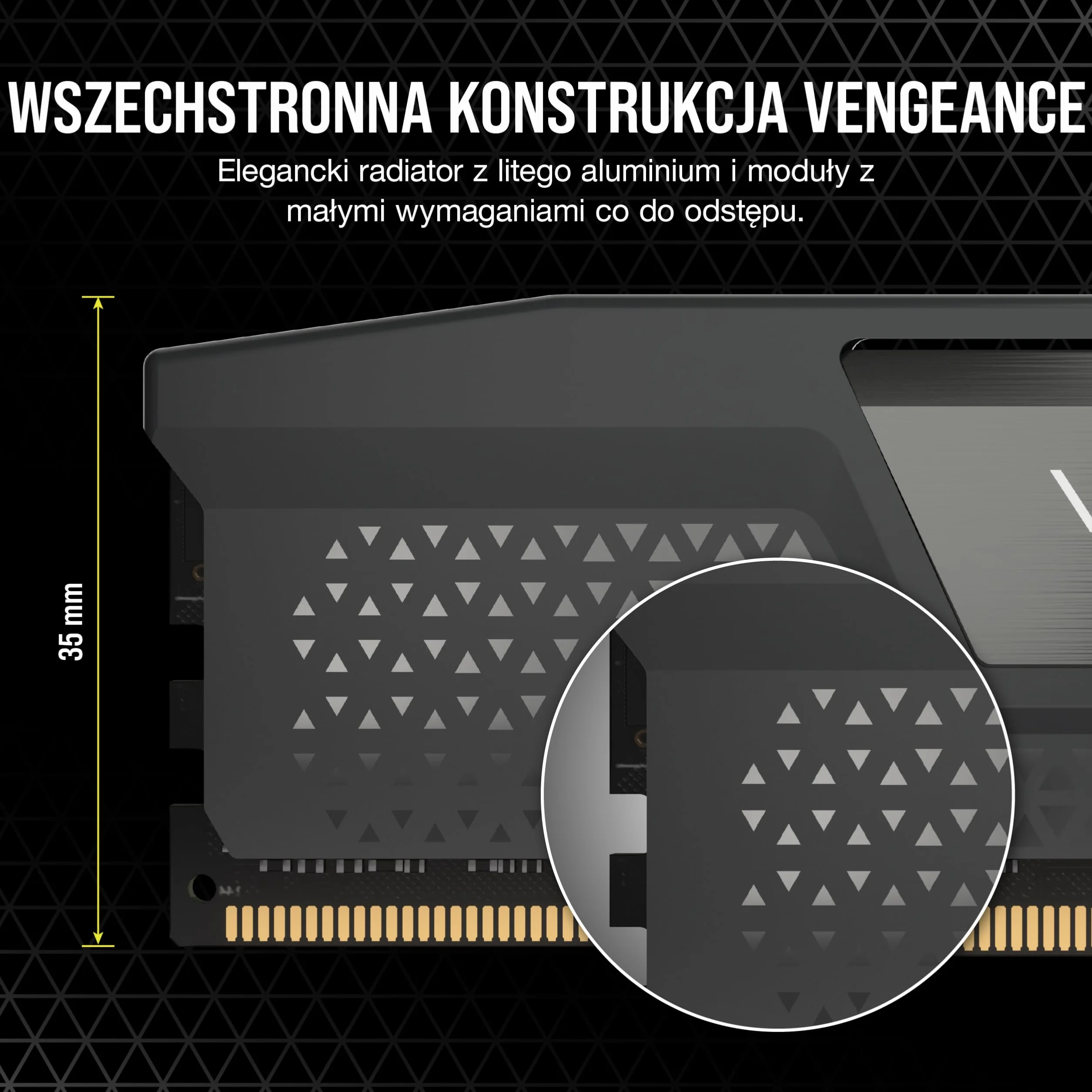 CORSAIR VENGEANCE DDR5 RAM 32GB 6000MHz CL30 AMD EXPO Kompatybilna Pamięć Komputerowa iCUE Szary