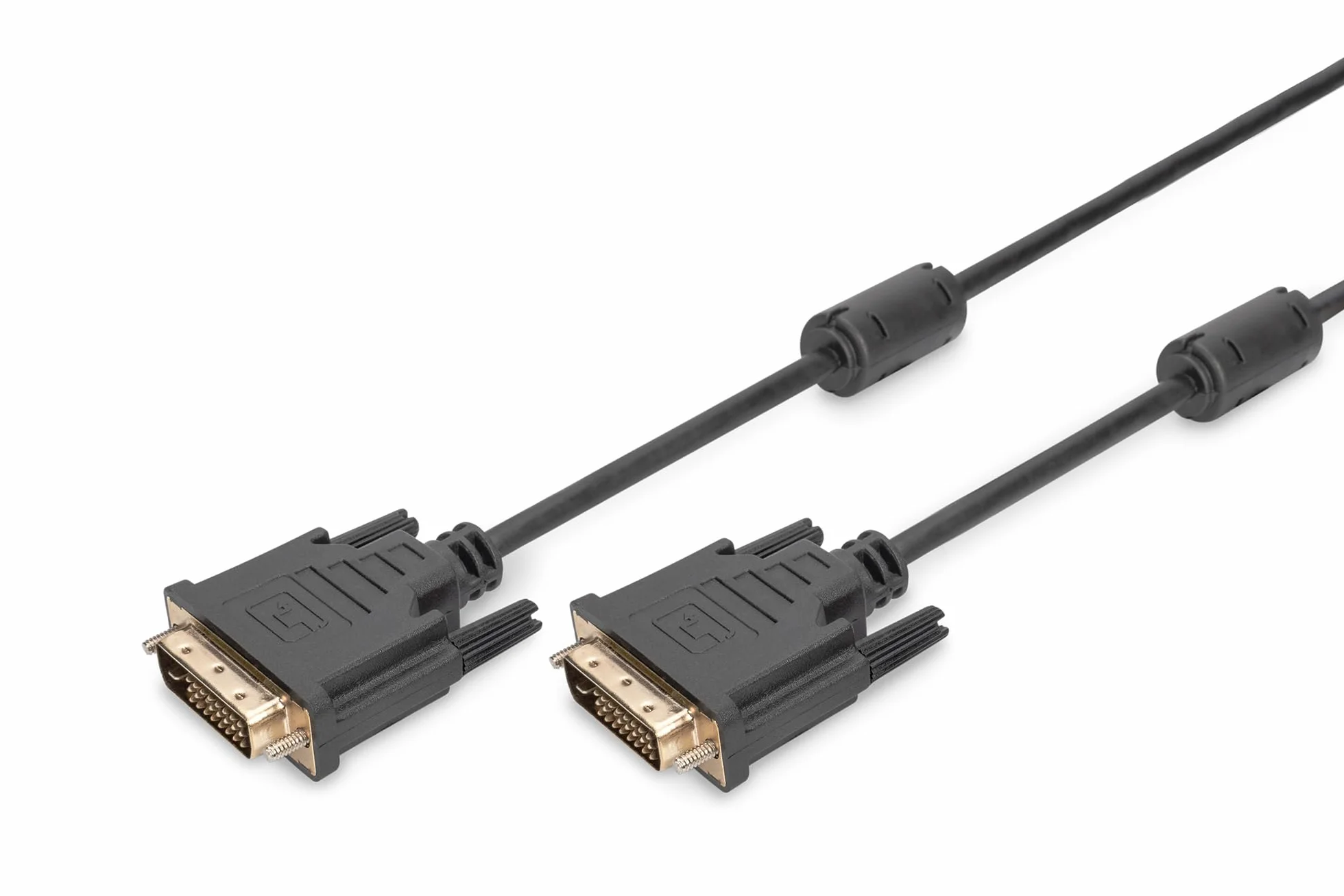 Digitus DVI-D Dual Link 3 m czarny kabel