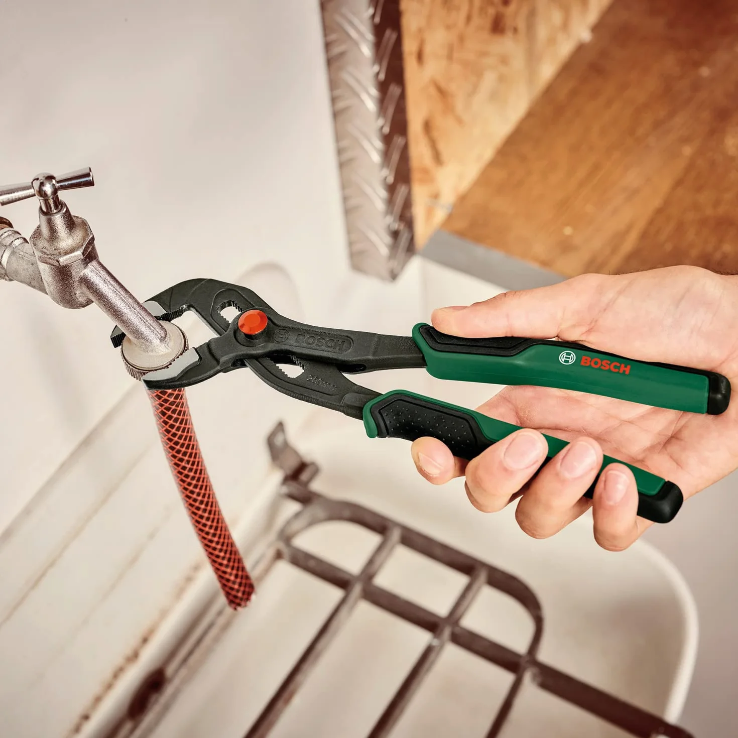 Bosch 1600A027Pr Klucz Nastawny, Zielony/Czarny