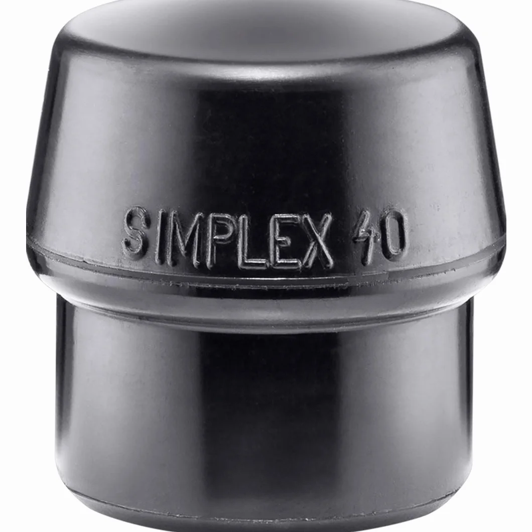 Obuch do młotka z miekkim bijakiem SIMPLEX, gumowy 40mm HALDER