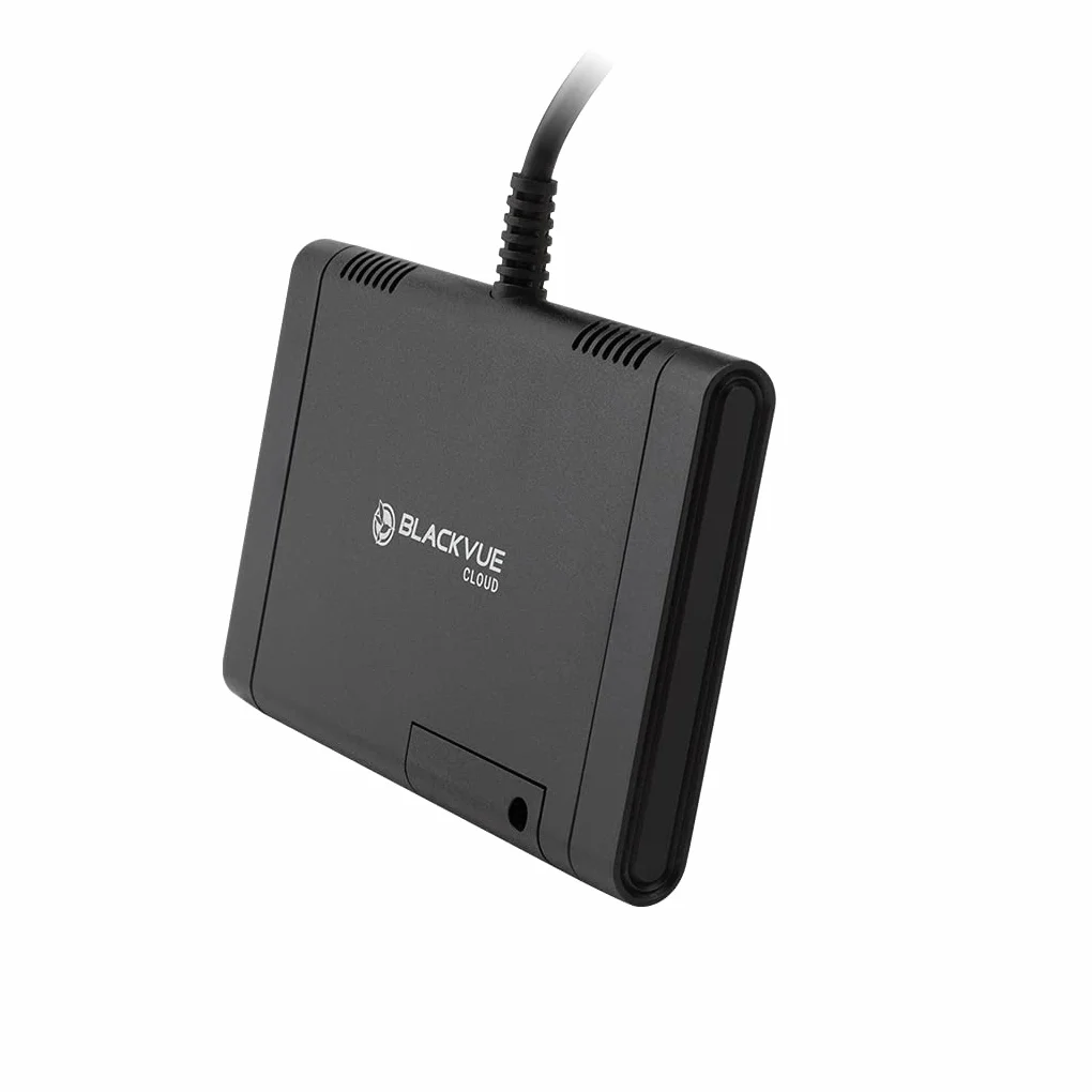 BlackVue CM100LTE Dash Cam Accessory UK Edition - moduł łączności 4G LTE Always-On Cloud do kamer DR770X i DR970X - zawiera bezpłatną kartę SIM SMARTY, czarny