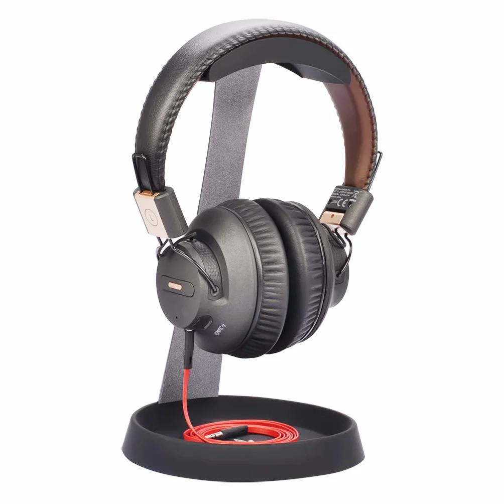 Avantree HS102 Wytrzymały uniwersalny metalowy i silikonowy uchwyt na słuchawki z uchwytem na kabel do Sennheiser, Sony, Audio-Technica, Bose, Shure, AKG, zestawów słuchawkowych i słuchawek do gier
