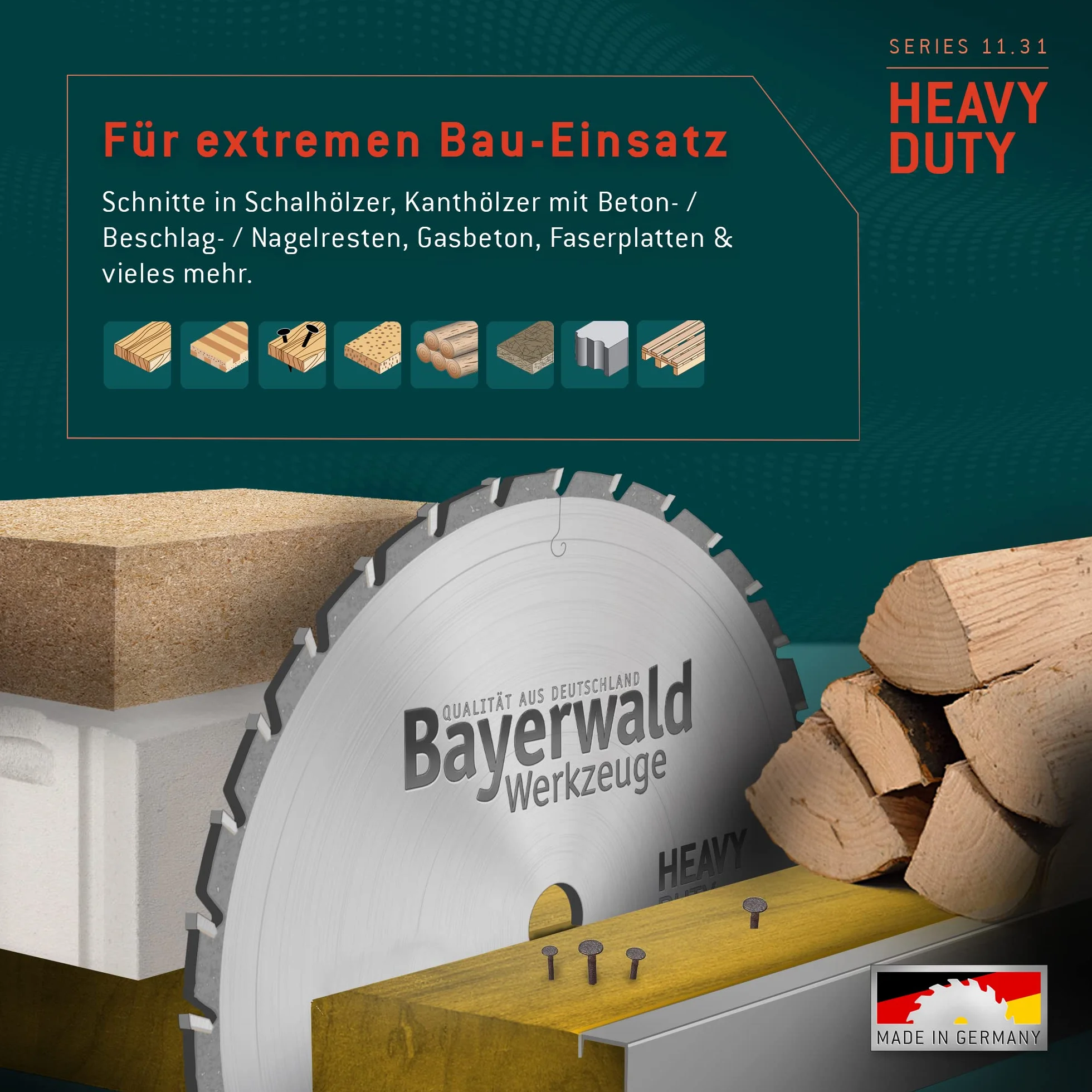 Bayerwald - HM brzeszczot do piły tarczowej - Ø 210 mm x 3,2 mm x 30 mm | płaskie ząbki ze fazą (14 zębów) | Otwory dodatkowe: 2/7/42 | "ODPORNA NA NA NA NA NA NA NA NA NA NA NA NA NA NA NA NA NA NA NA NA NA MŚCIOWO