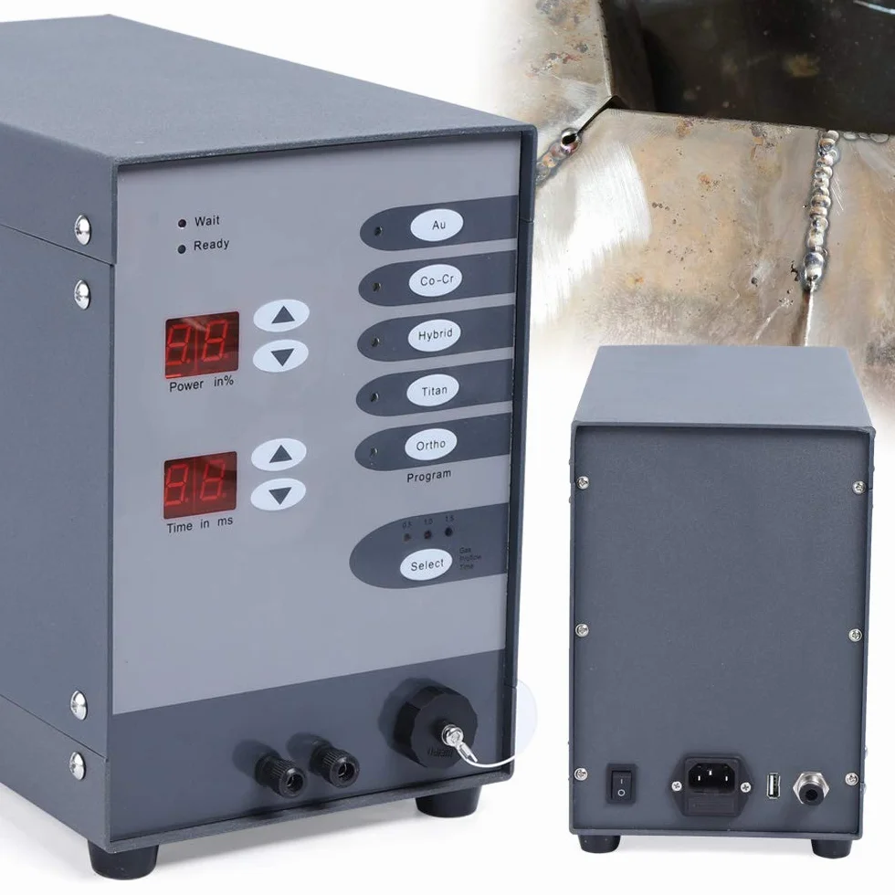Zgrzewarka punktowa Zestaw do trwałego zgrzewania biżuterii Zgrzewarka punktowa CNC 110V 60HZ Pulsacyjna spawarka łukiem argonowym do samodzielnej naprawy biżuterii Złoto