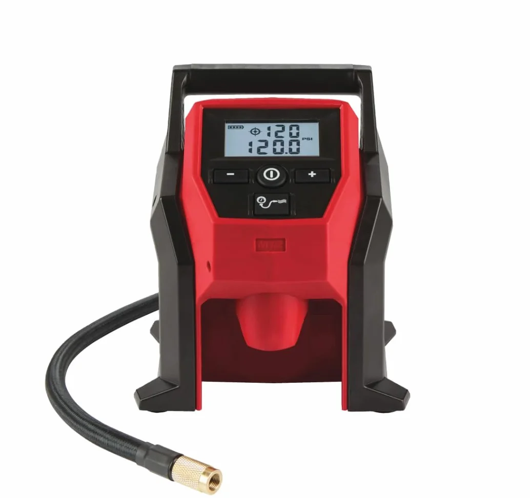Milwaukee Sprężarka 12 V 66cm Długości Węża Czerwony Czarny